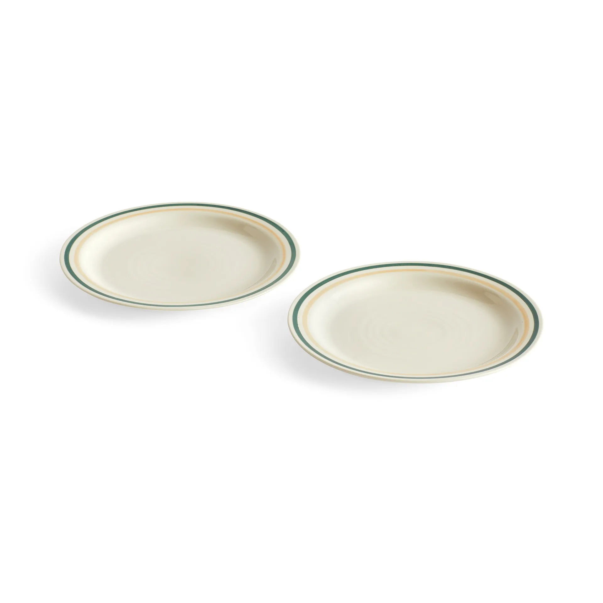 HAY Sobremesa lautanen Ø24,5 cm 2 kpl Green-sand