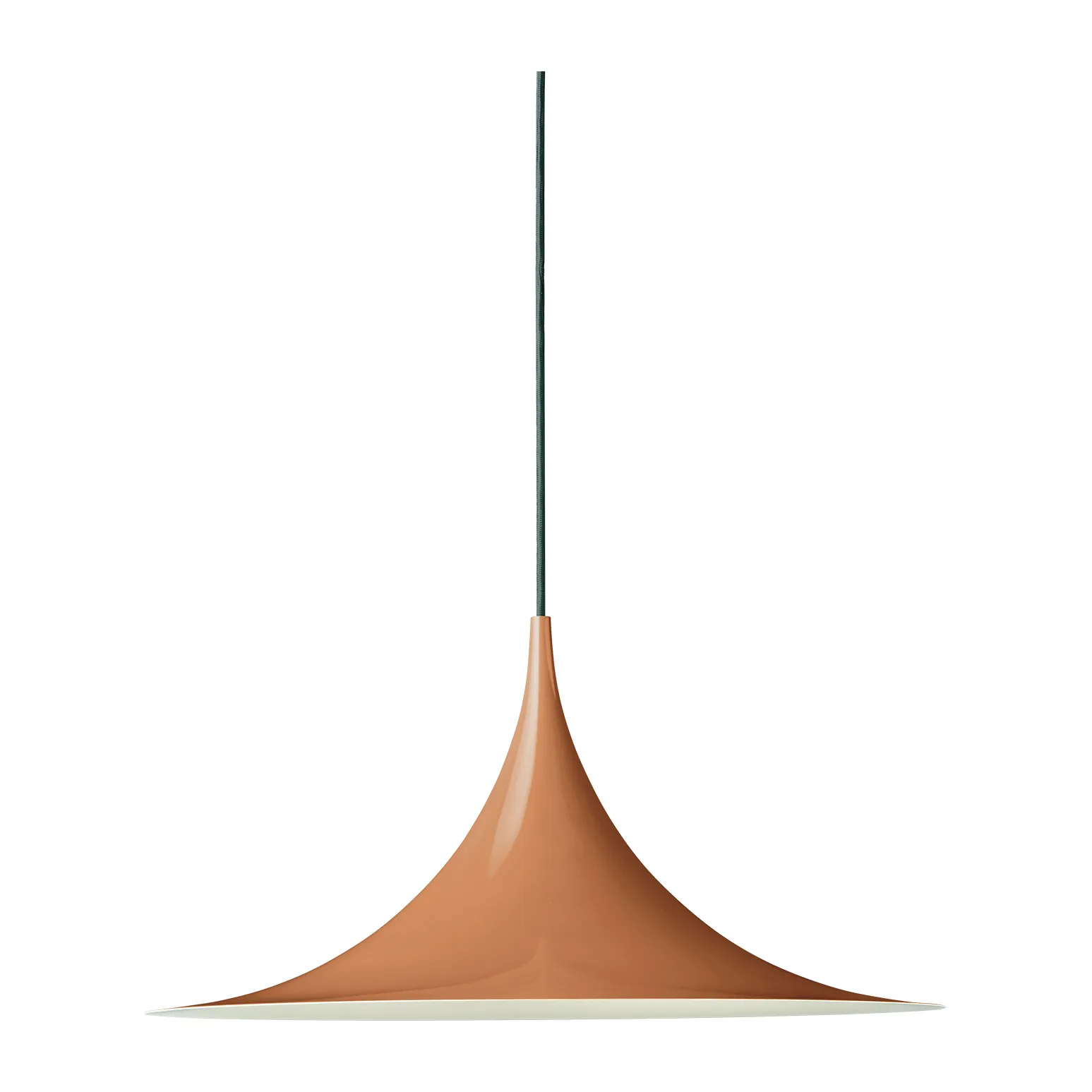 GUBI Semi valaisin Ø 47 cm Roasted pumpkin glossy