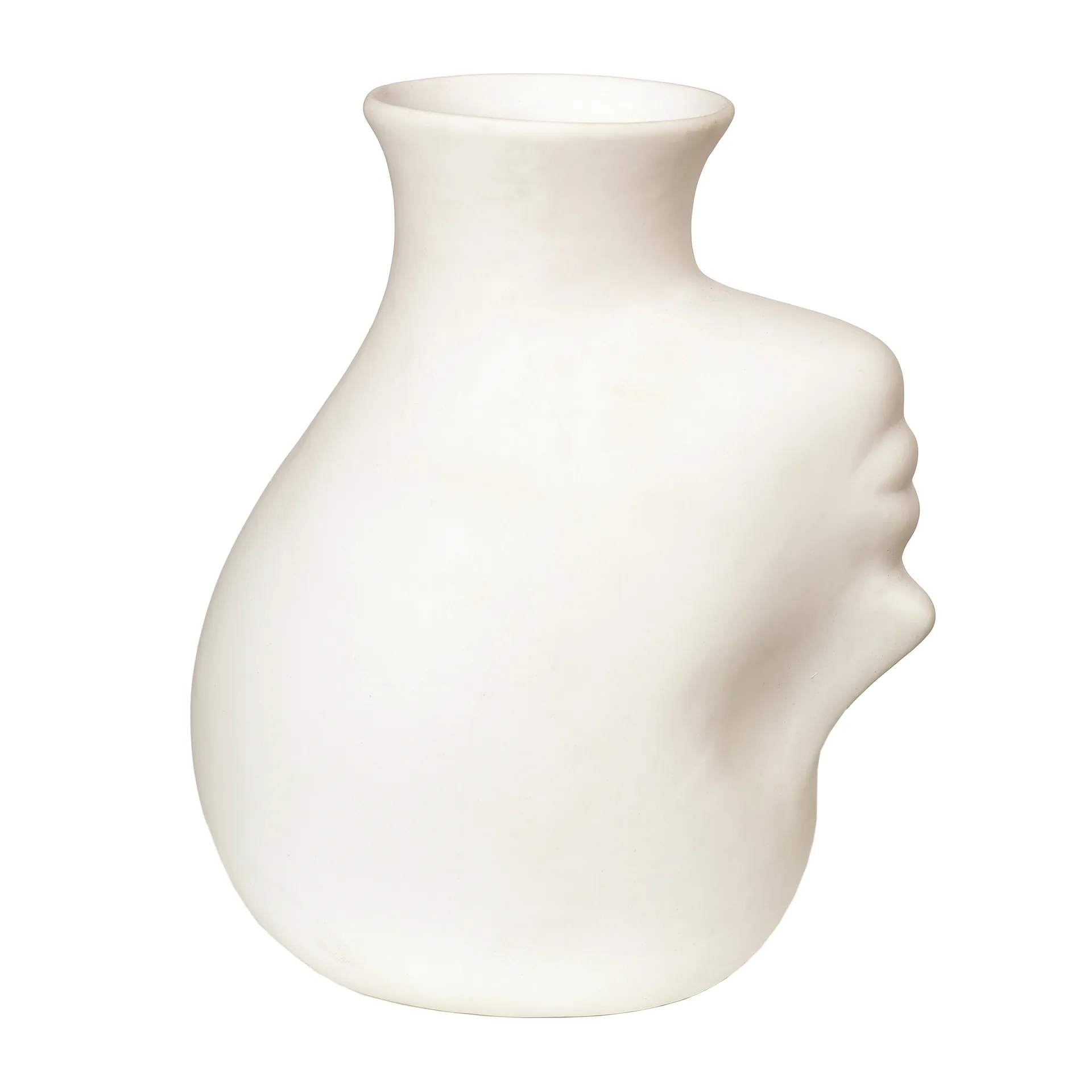 POLSPOTTEN Upside-down head -maljakko 25 cm Valkoinen