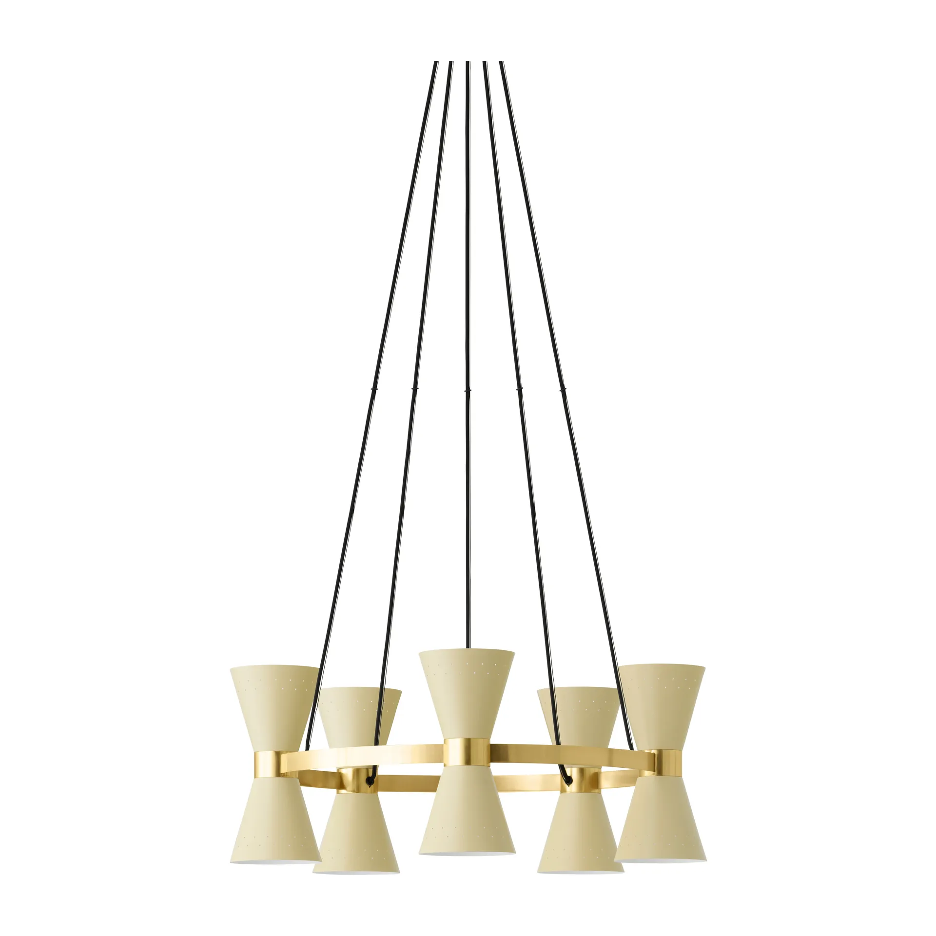 Audo Copenhagen Collector kattokruunu 5 Créme
