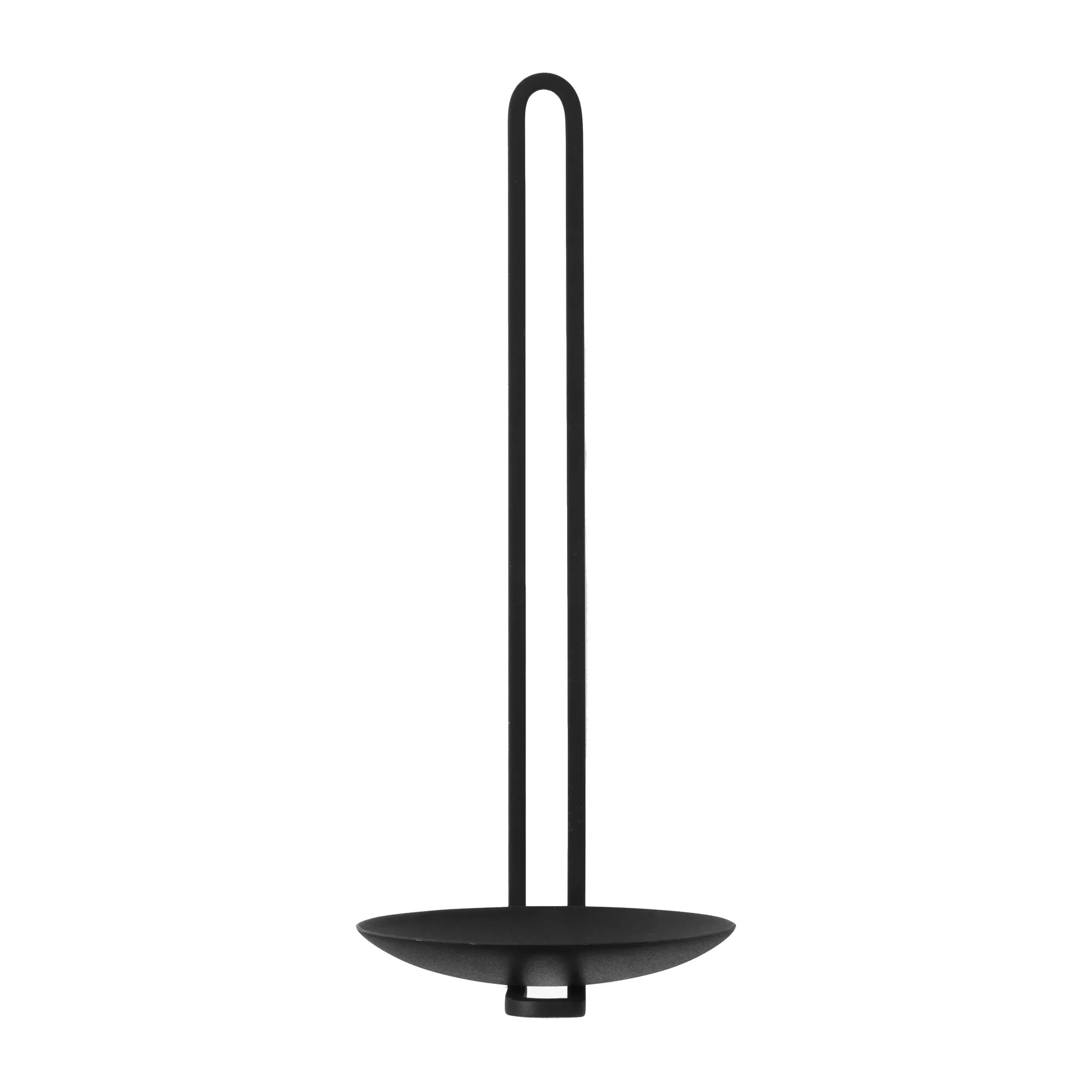 Audo Copenhagen Clip tuikkukuppi seinä 20 cm Musta