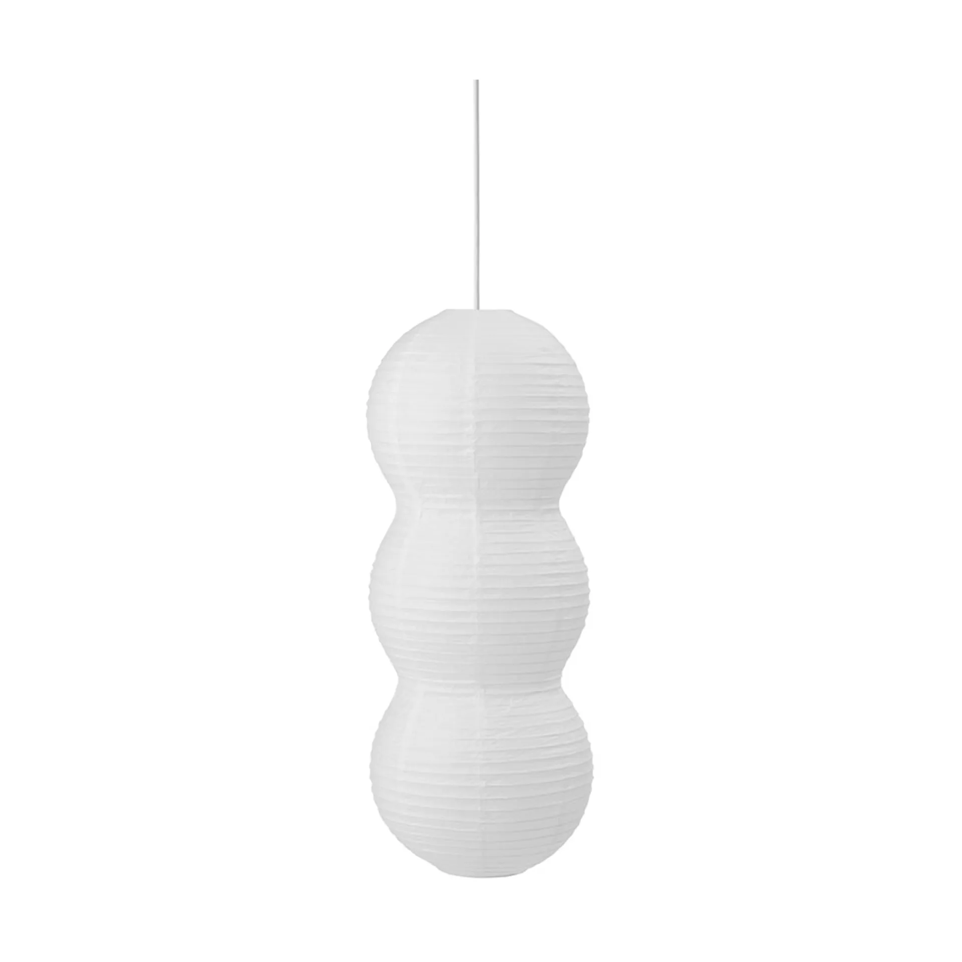 Normann Copenhagen Puff Multitude -lampunvarjostin 23 x 60 cm Valkoinen