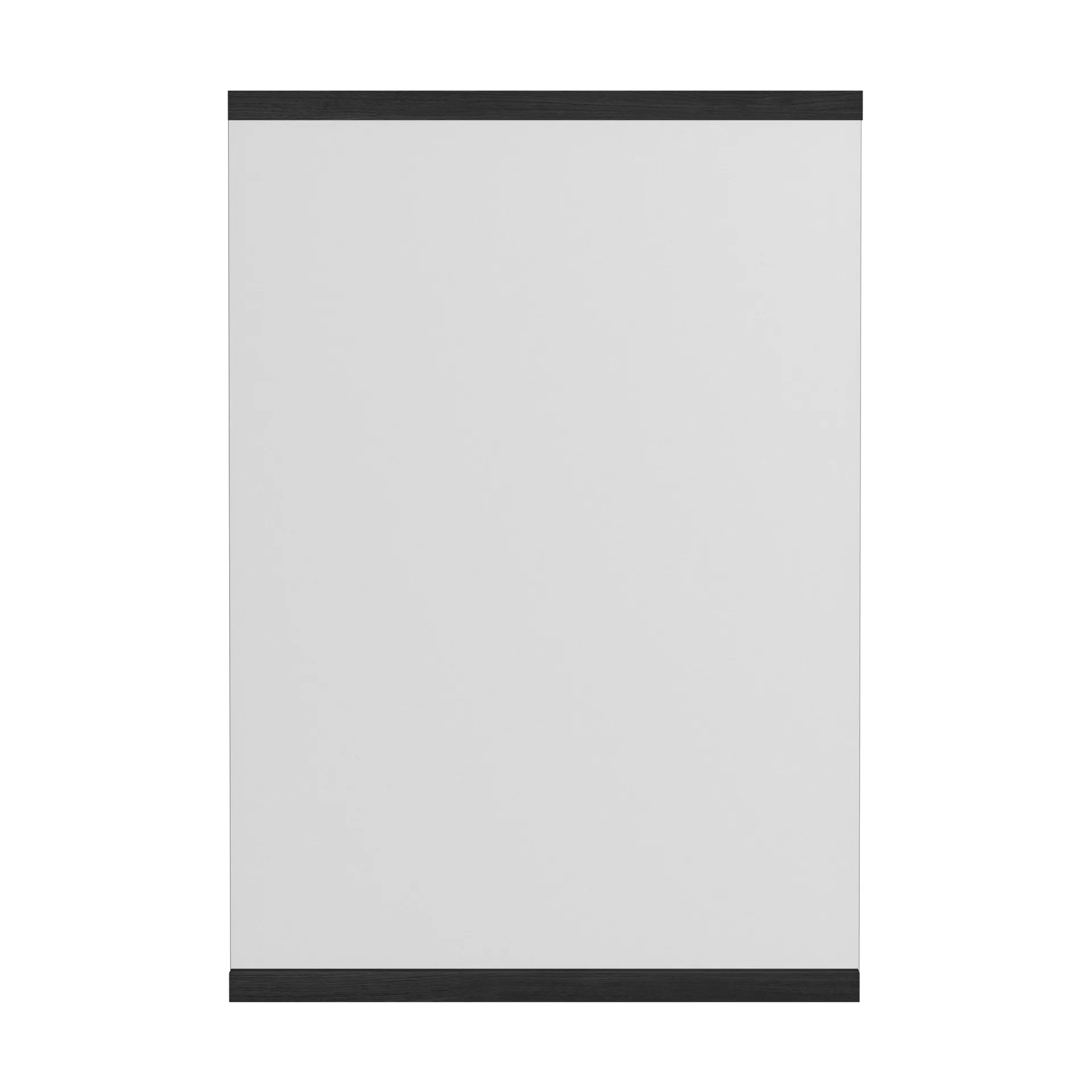 MOEBE Suorakulmainen seinäpeili 30 x 40 cm Black
