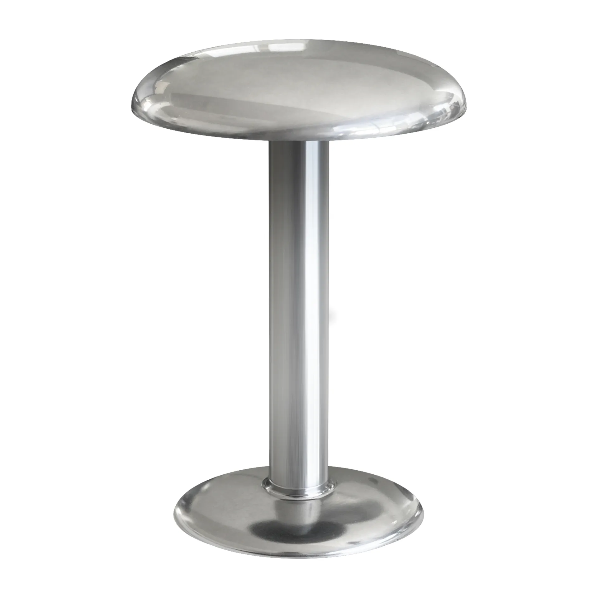 Flos Gustave Residential kannettava pöytävalaisin Polished silver