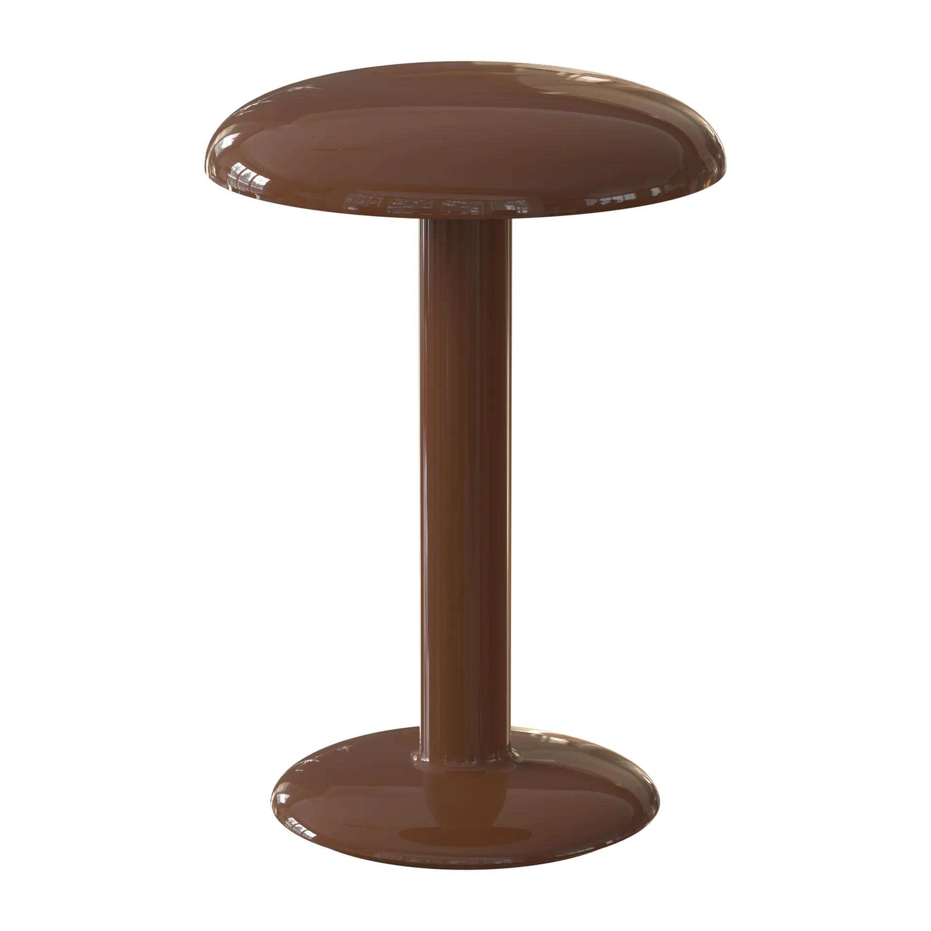 Flos Gustave Residential kannettava pöytävalaisin Lacquered brown