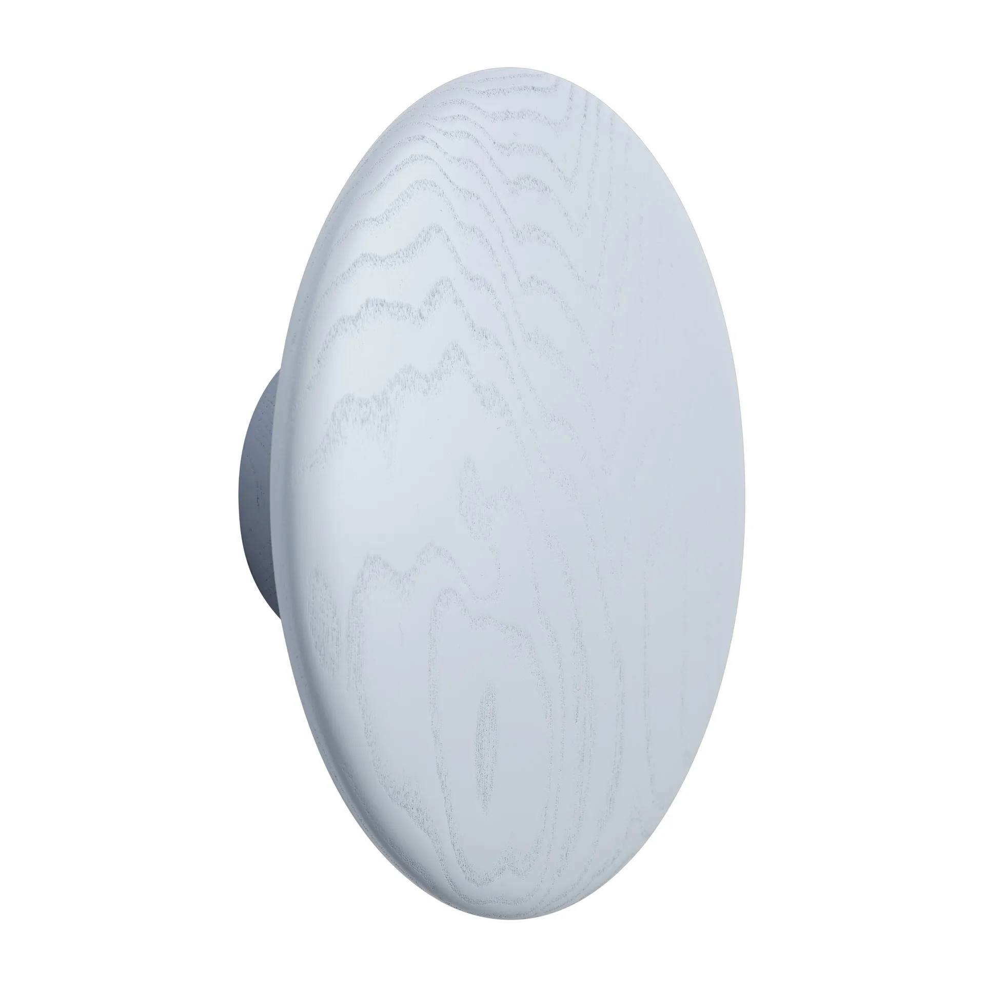 Muuto Dots wood -koukku light blue Ø 17 cm