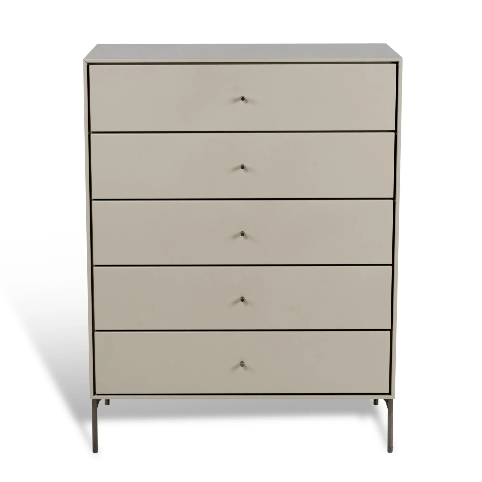 Mavis Volt lipasto 5 laatikkoa beige Yksityiskohdat ruostumattomasta teräksestä