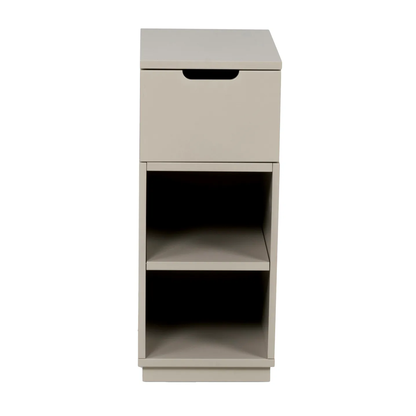 Mavis Aoko yöpöytä 72 cm 1 laatikko Beige
