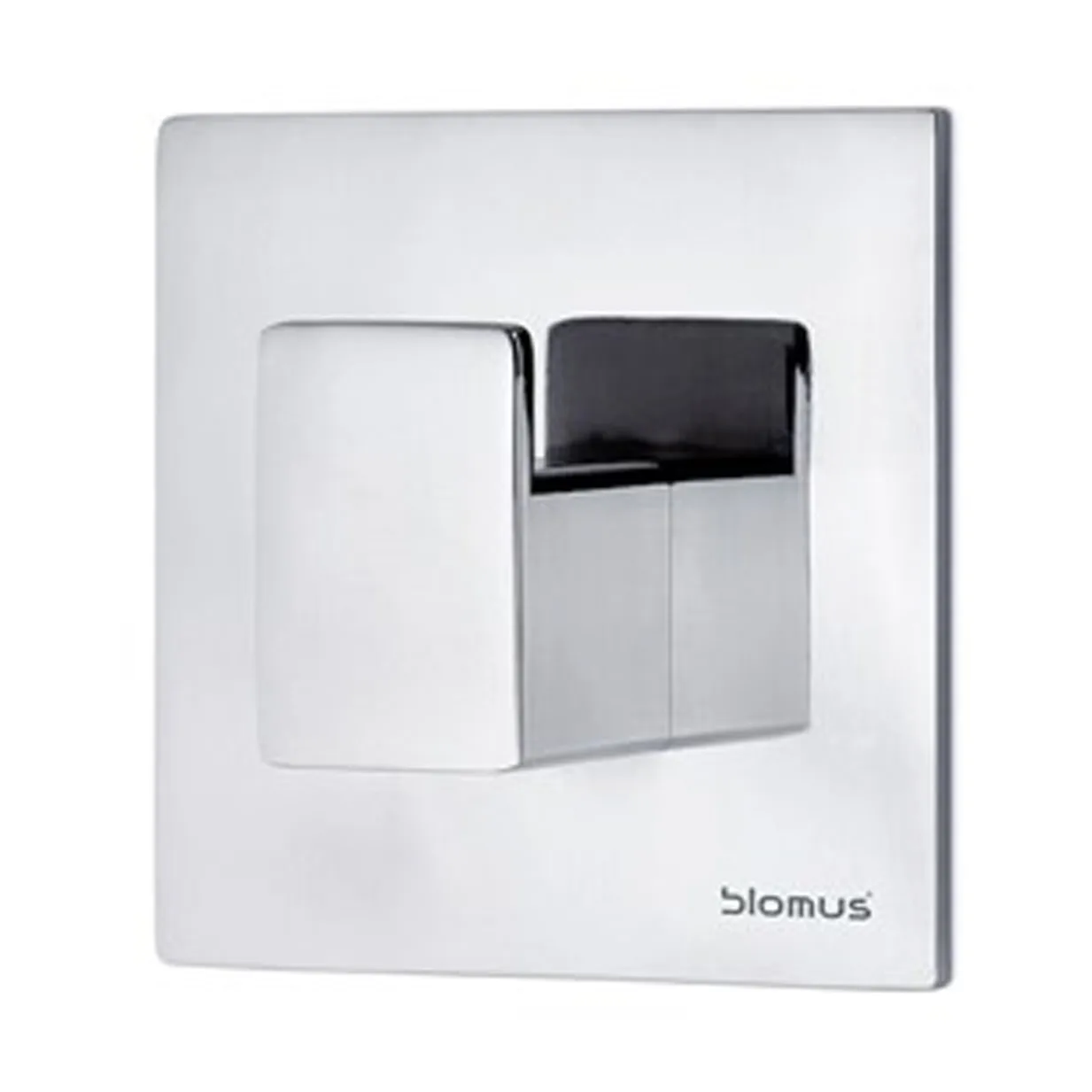 blomus Menoto itsekiinnittyvä koukku 6 x 6 cm Kiillotettu ruostumaton teräs