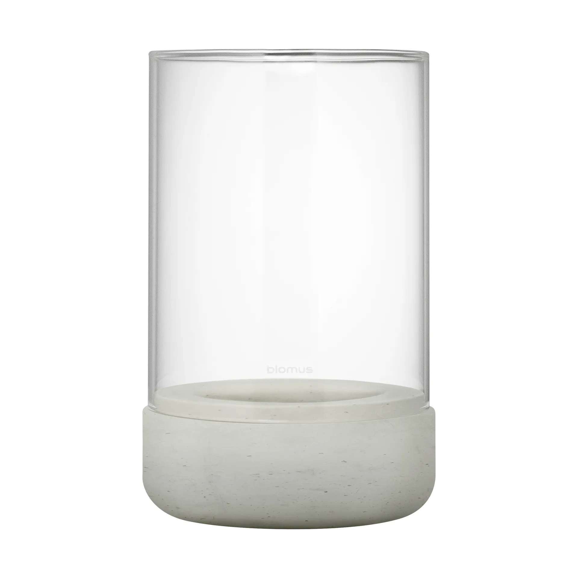 blomus Calma kynttilälyhty Ø12 cm Light grey