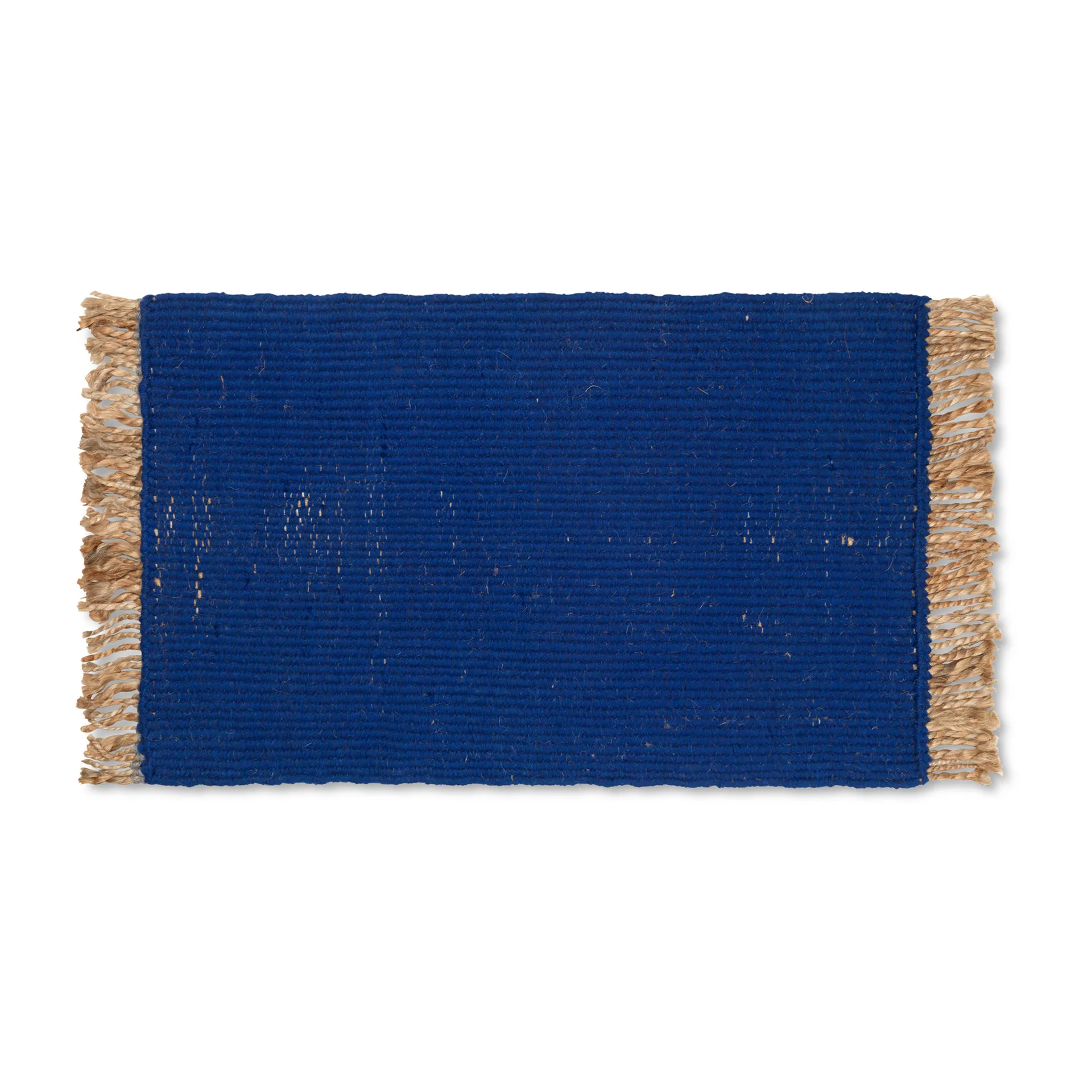 Ferm Living Block ovimatto 80 x 50 cm Sininen