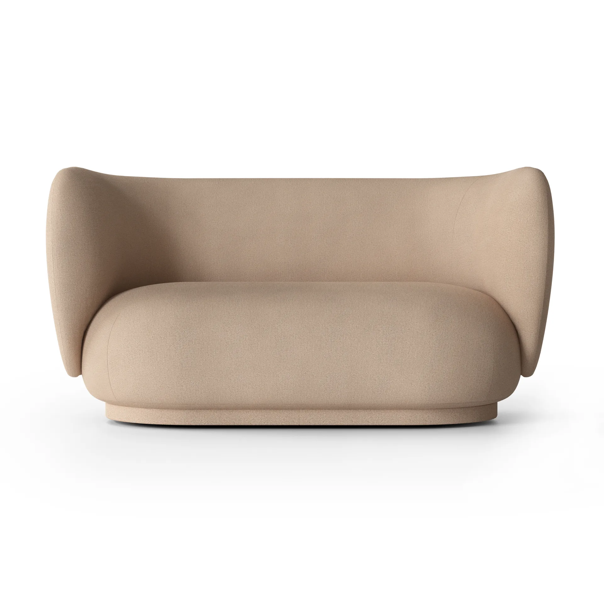 Ferm Living Rico sohva 2-istuttava Brushed sand