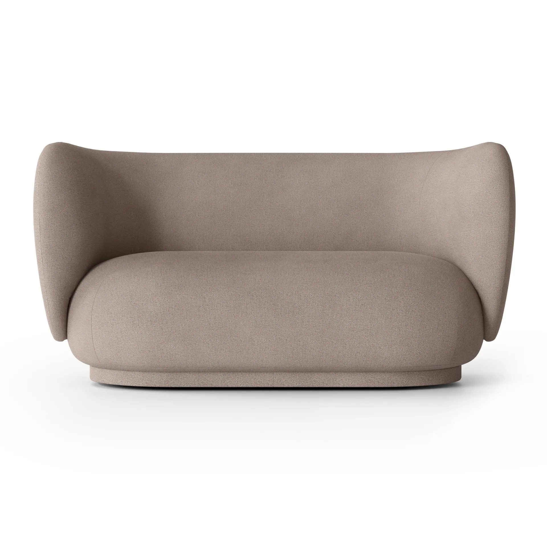 Ferm Living Rico sohva 2-istuttava Brushed warm grey