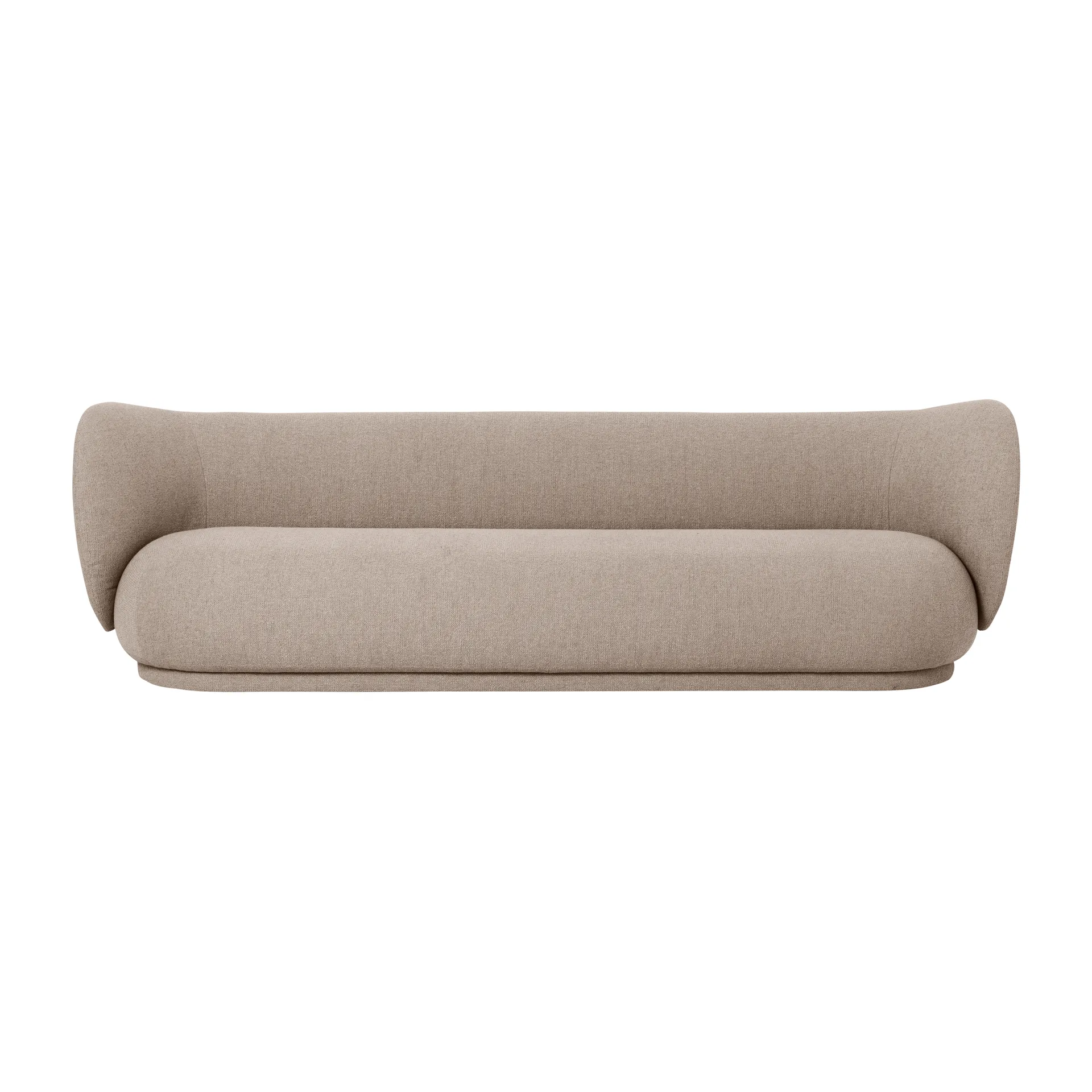Ferm Living Rico sohva bouclé 4-istuttava Bouclé sand
