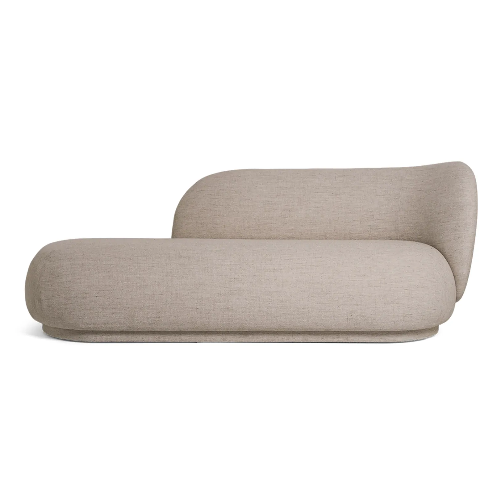 Ferm Living Rico divaani kivik bouclé oikea Bouclé sand