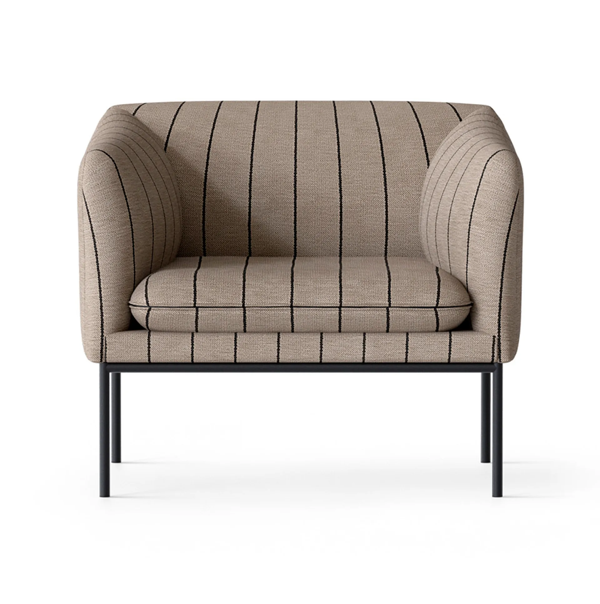 Ferm Living Turn nojatuoli Pasadena (raidallinen)