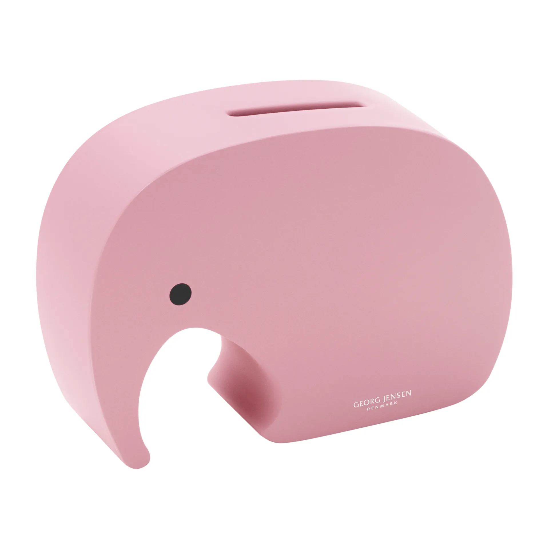 Georg Jensen Miniphant säästölipas 6x8,7 cm Strawberry blush