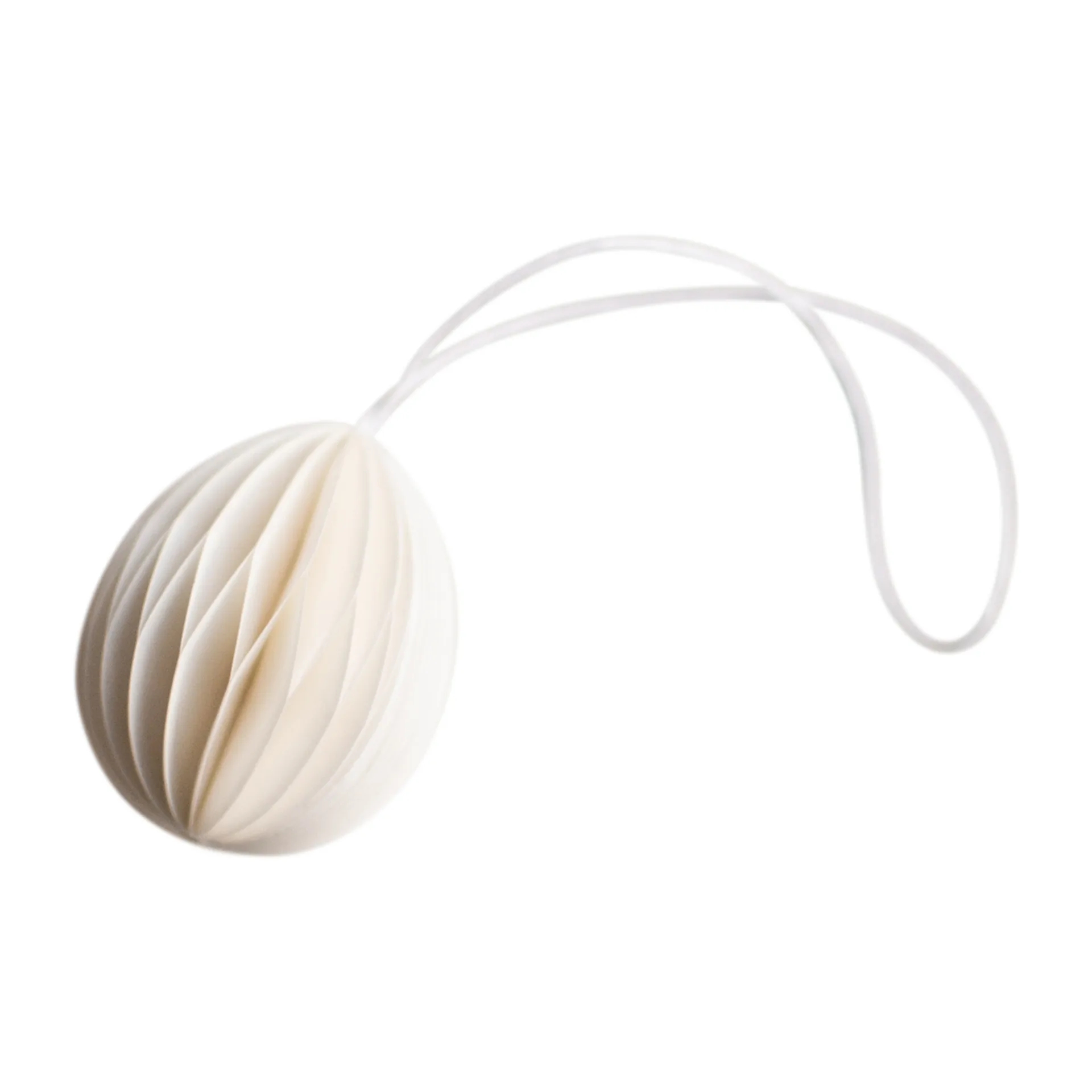 DBKD Ovoid pääsiäiskoriste paperi small 4 cm White