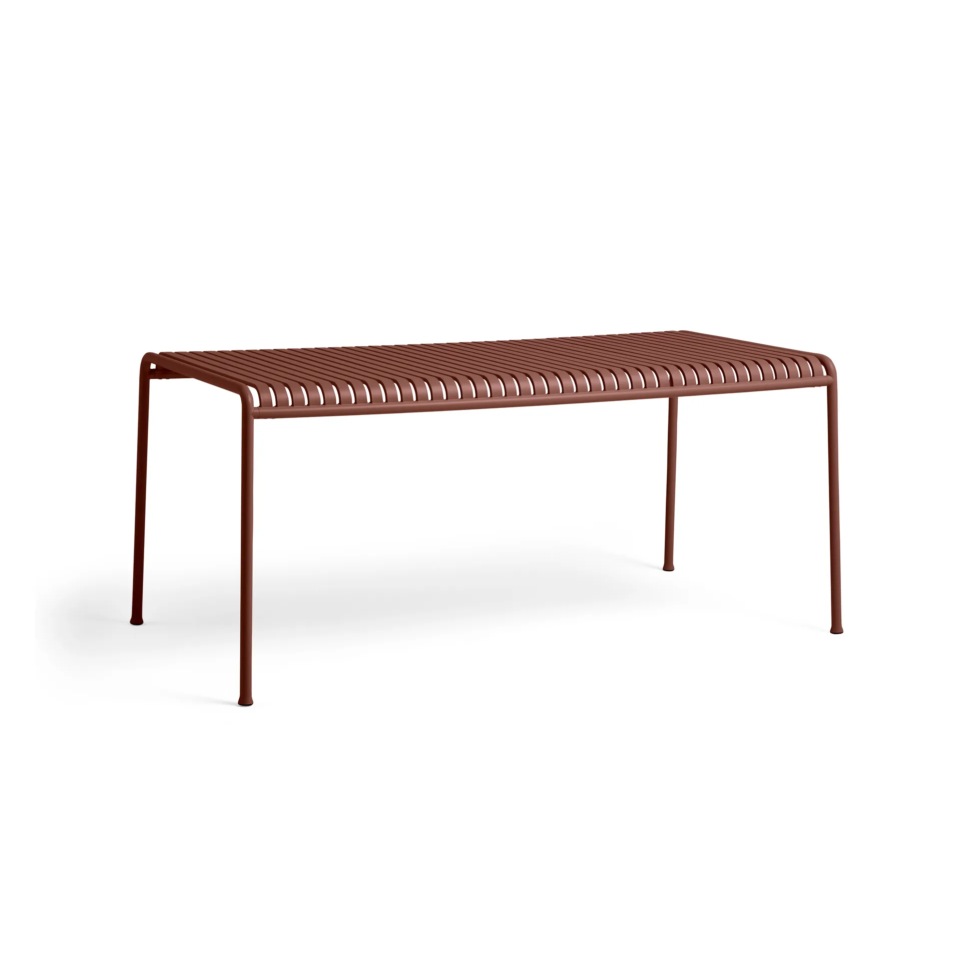 HAY Palissade ruokapöytä 170x90 cm Iron red