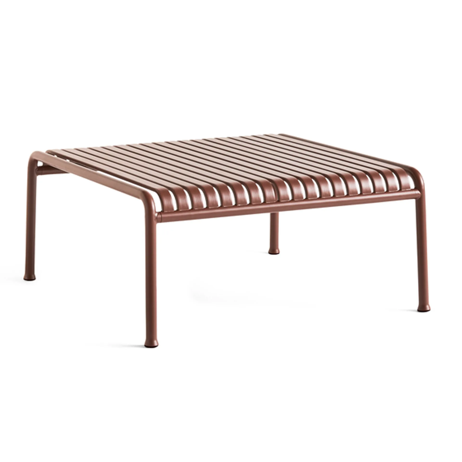 HAY Palissade Low Table pöytä 81,5x86x38 cm Iron red