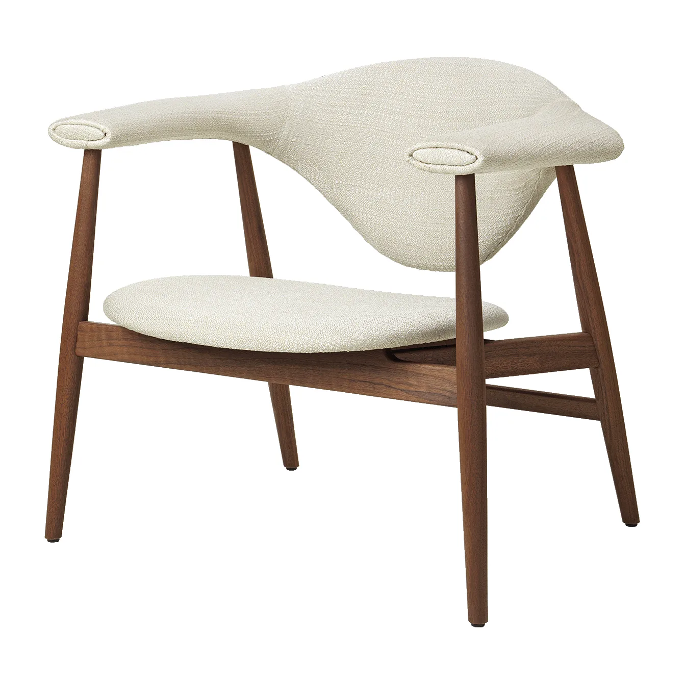 GUBI Masculo loungenojatuoli Eero special FR 106-walnut