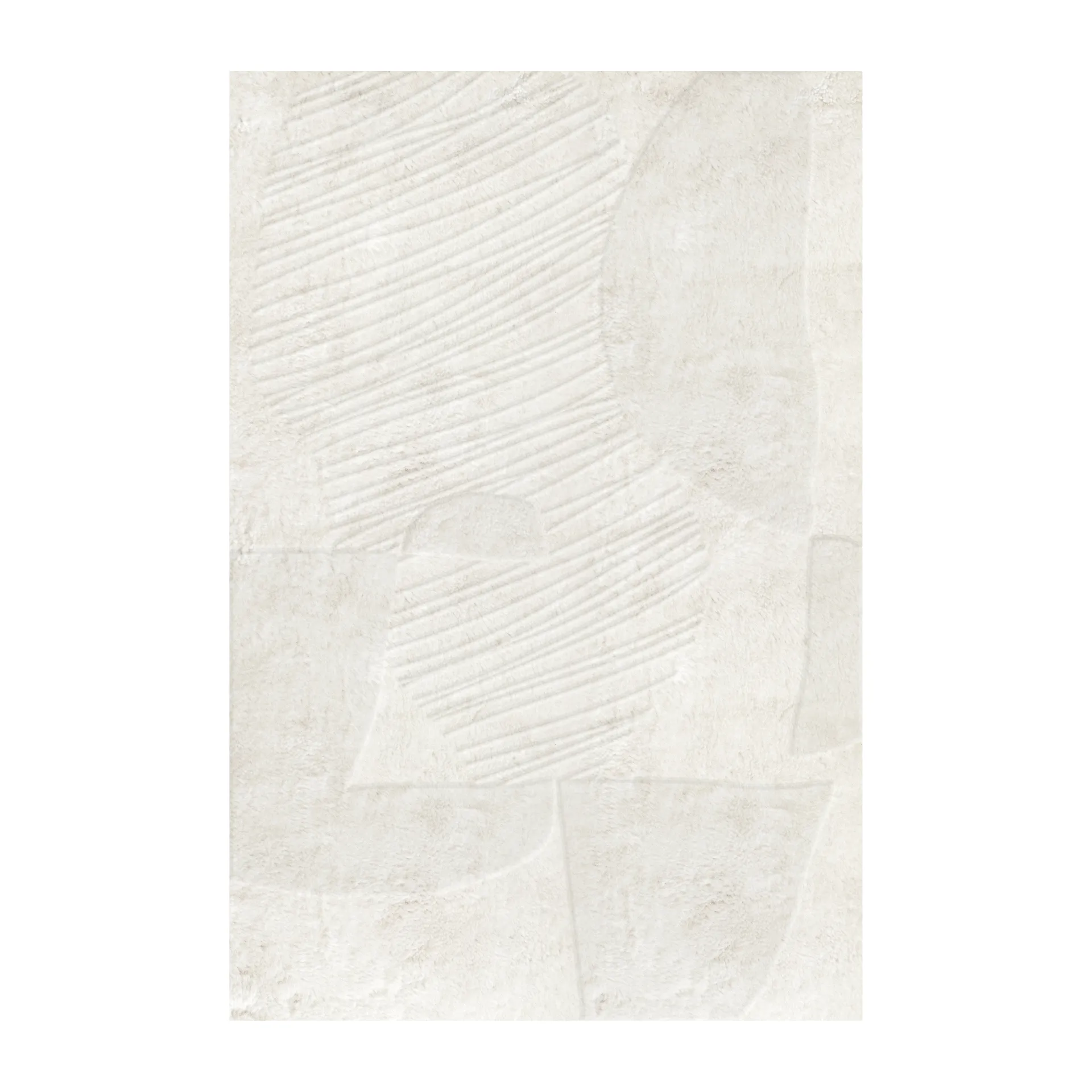 Layered Artisan Guild -villamatto Bone white 300 x 400 cm