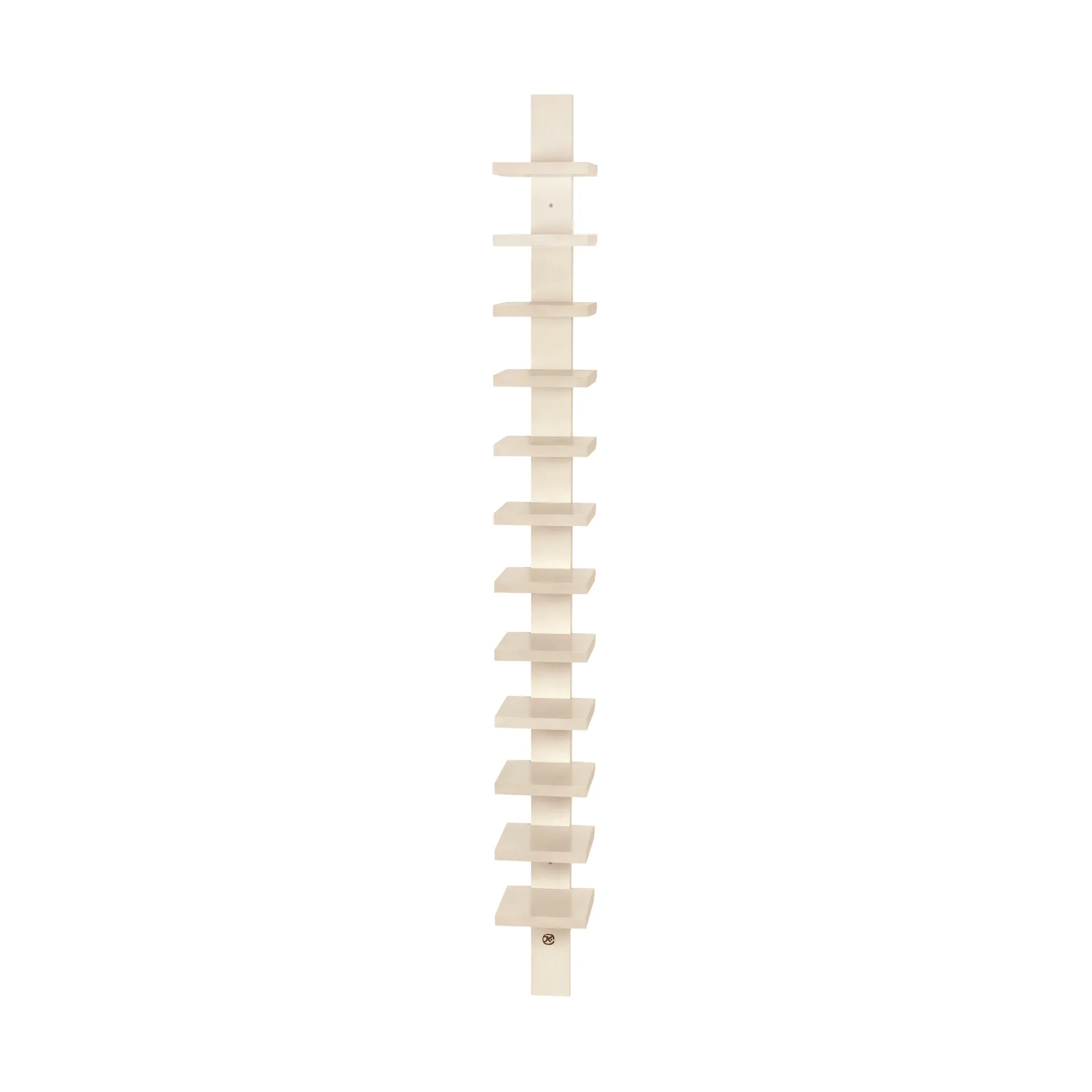Källemo Pilaster seinähylly Kananmunankuori kiiltävä