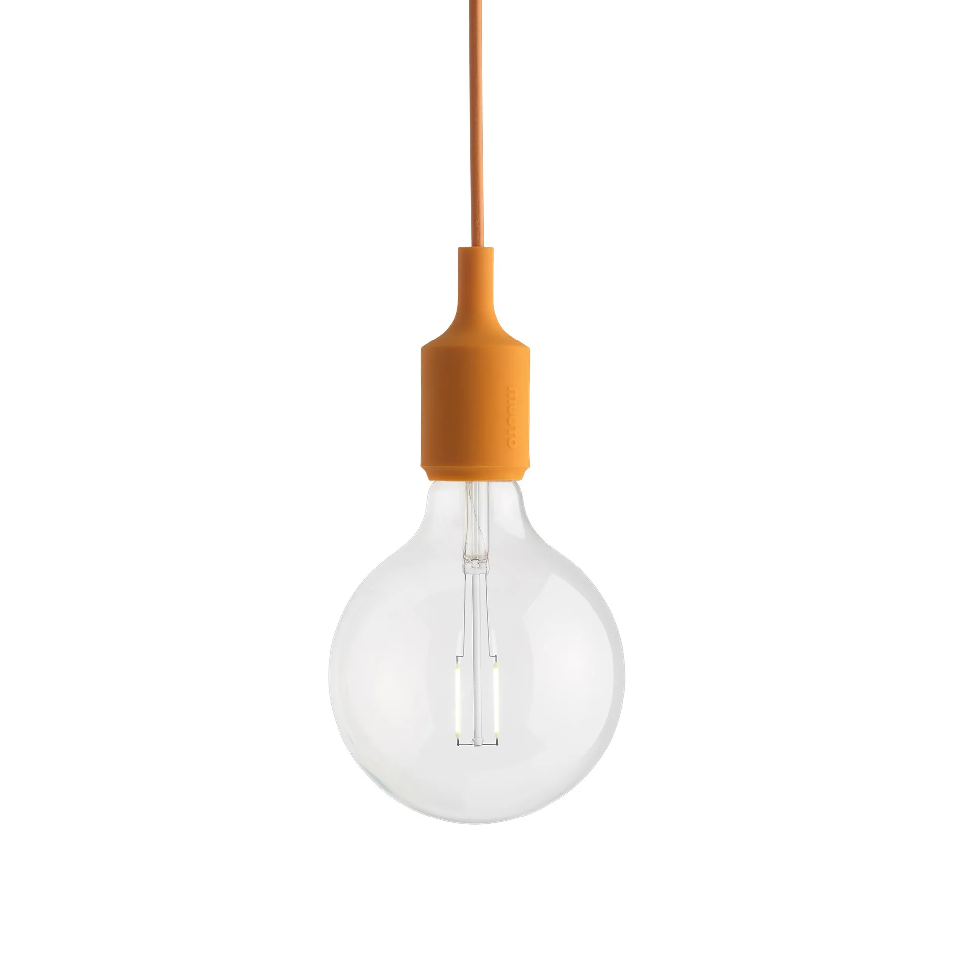 Muuto E27 riippuvalaisin Light orange