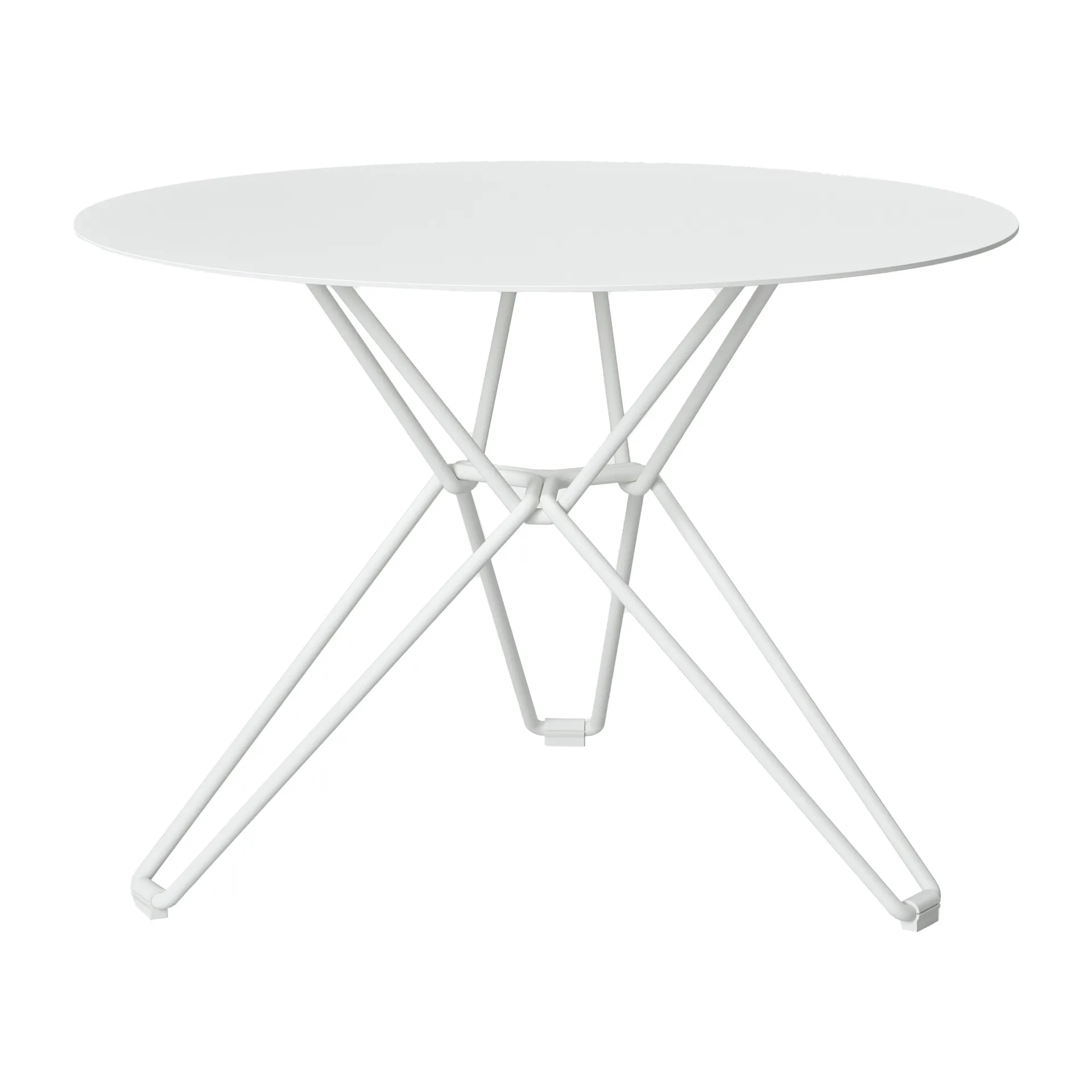 Massproductions Tio sivupöytä Ø 60 cm White