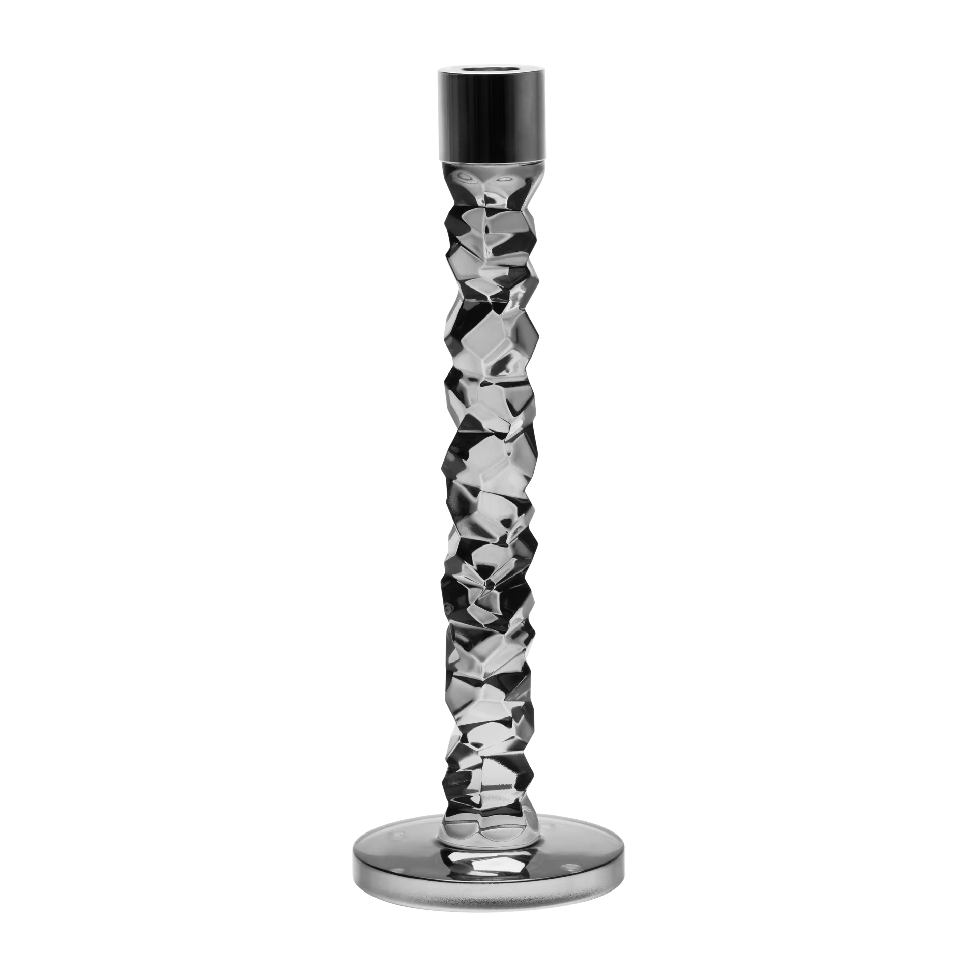 Orrefors Carat kynttilänjalka antrasiitti 297 mm