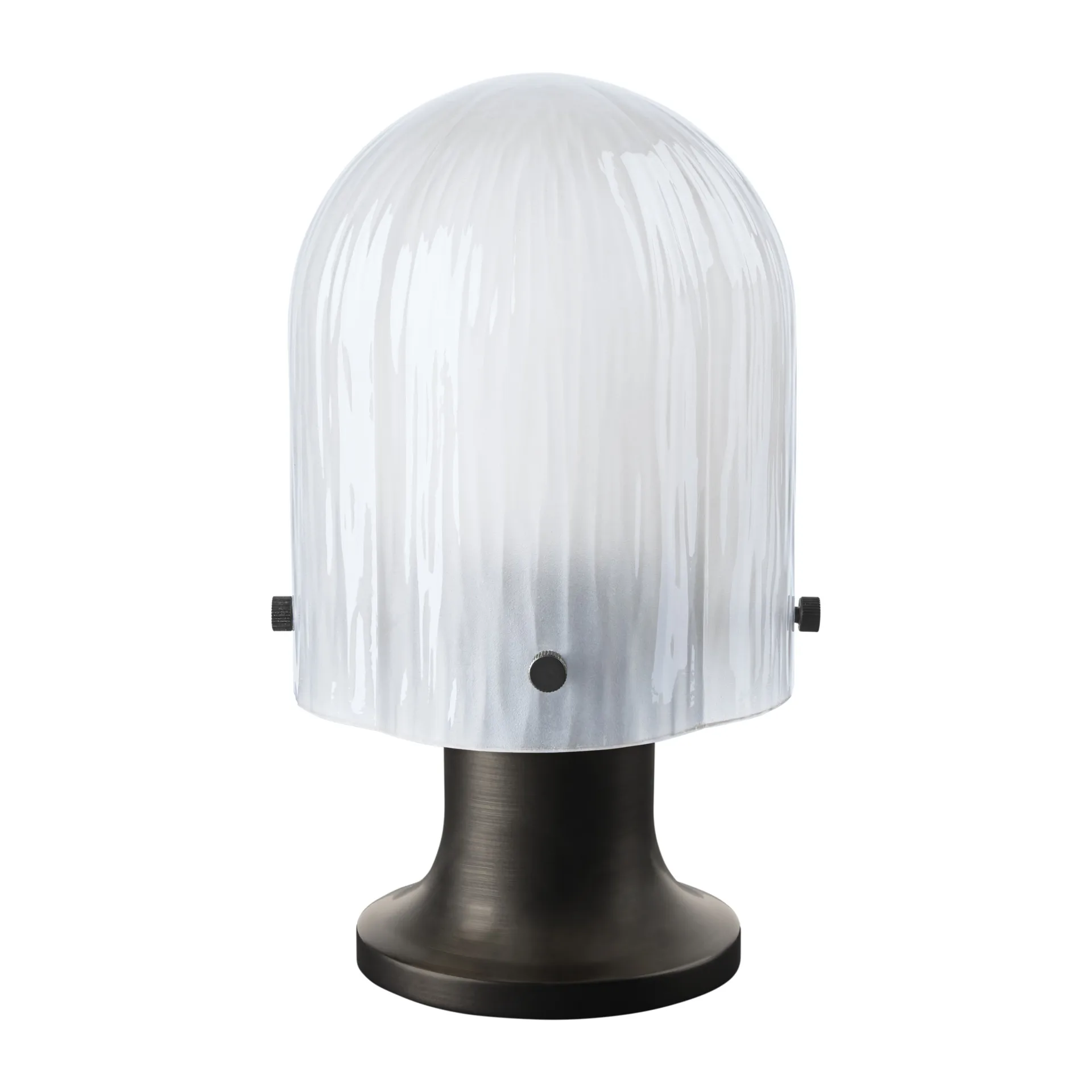 GUBI Seine Portable Lamp -pöytävalaisin Antique brass-white