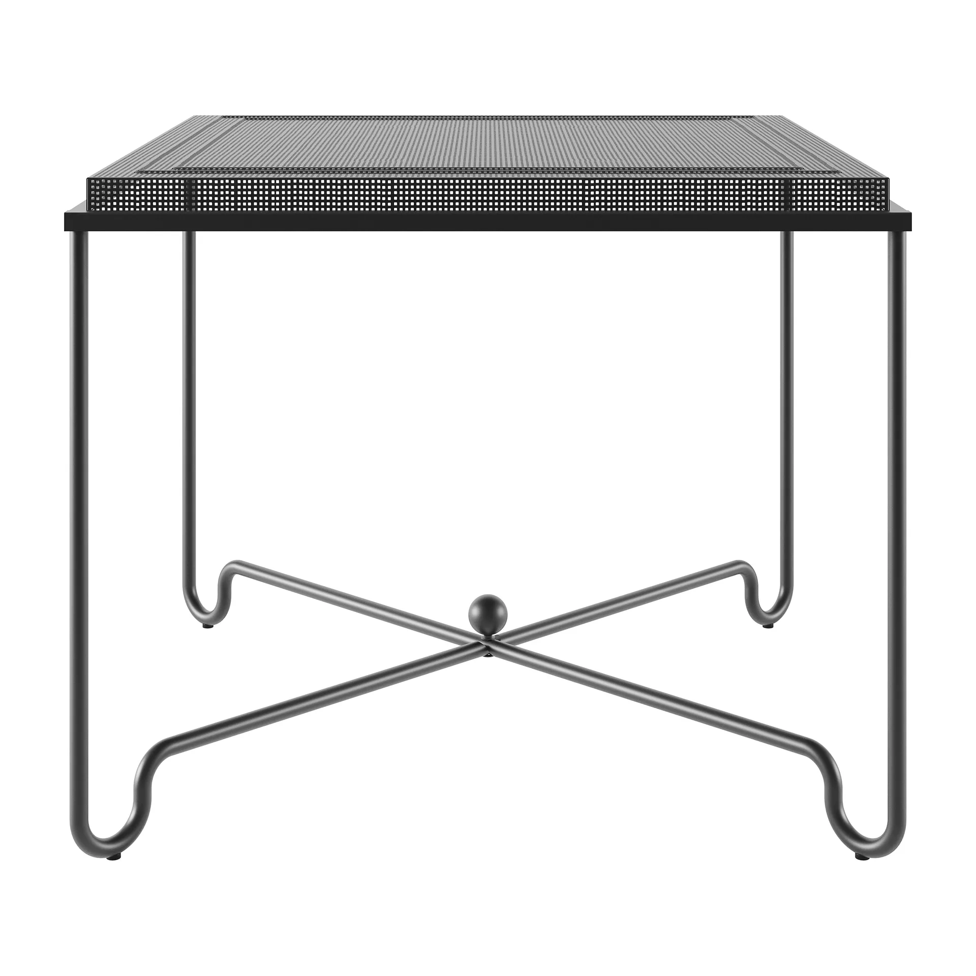GUBI Tropique pöytä 90 x 90 x 75 cm Classic black