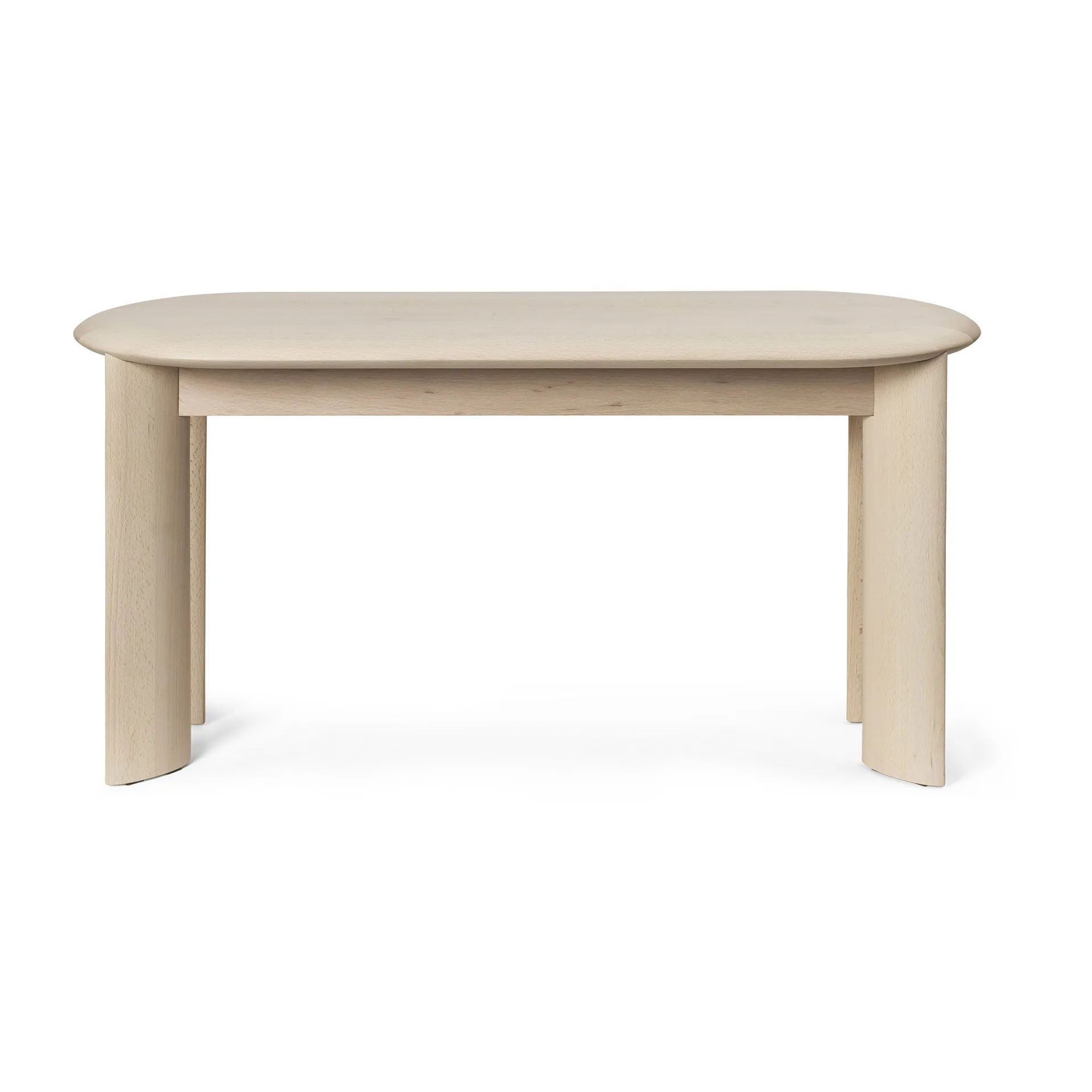 Ferm Living Bevel penkki 90 cm Valkoöljytty pyökki