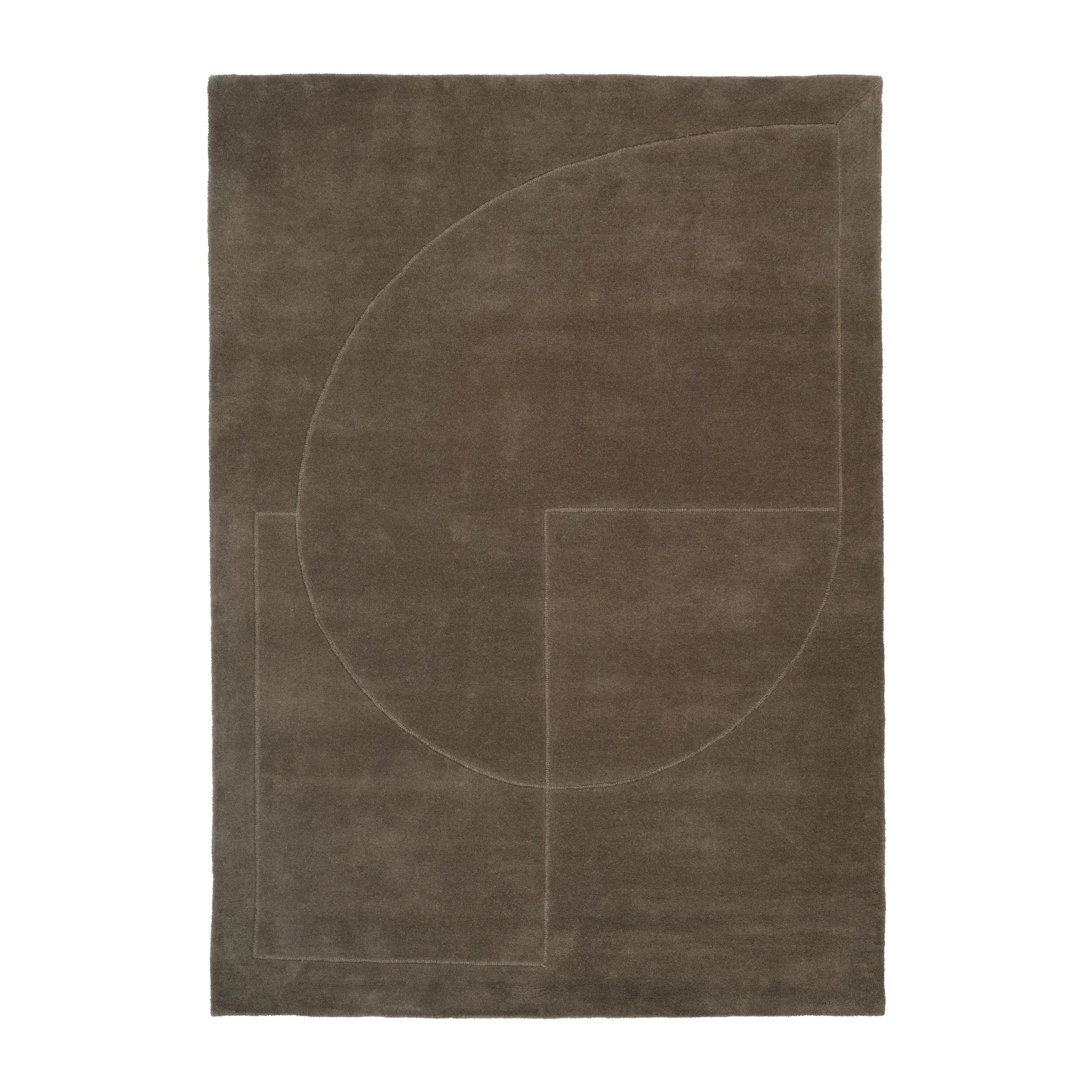 Linie Design Lineal Poem villamatto Moss, 140 x 200 cm
