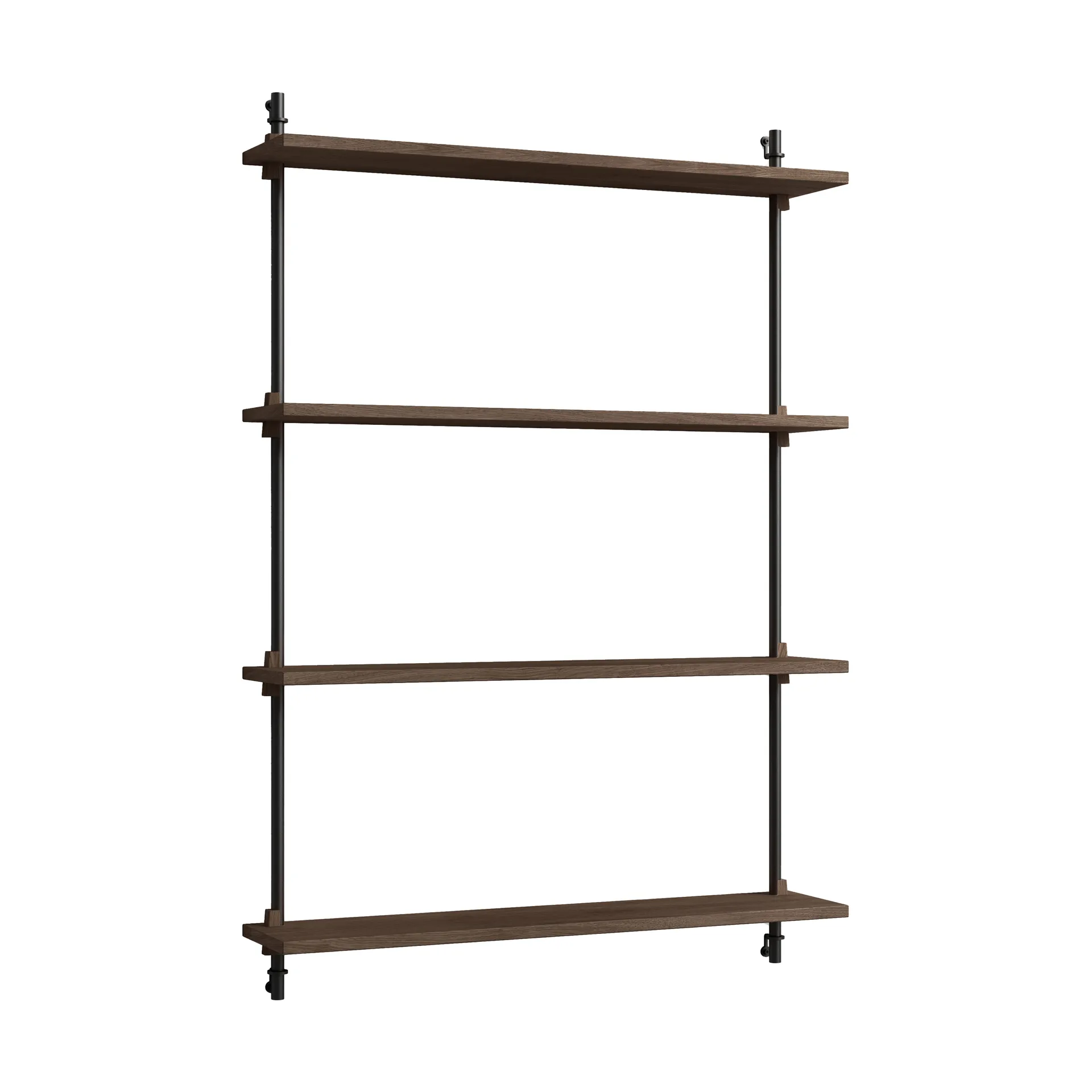 MOEBE Moebe wall shelving ws.115.1 Poltettu tammi-musta