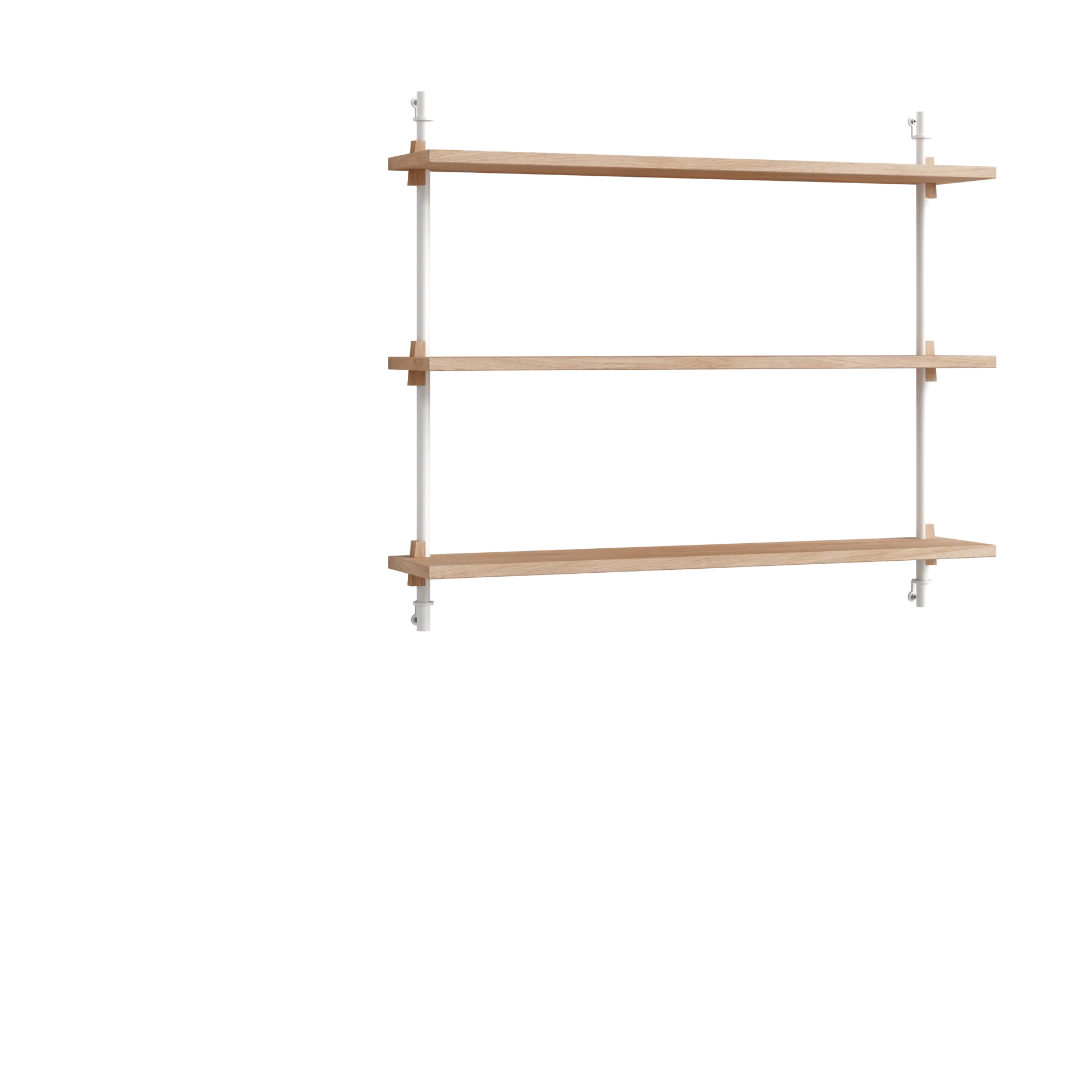 MOEBE Moebe wall shelving ws.65.1 Tammi-valkoinen