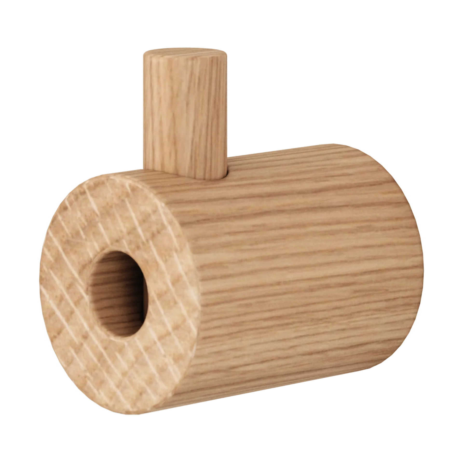 MOEBE Moebe wooden wall hook -koukku Tammi