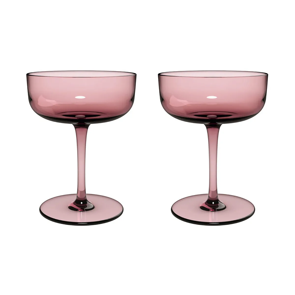 Villeroy & Boch Like samppanjalasi coupe 10 cl 2-pakkaus Grape