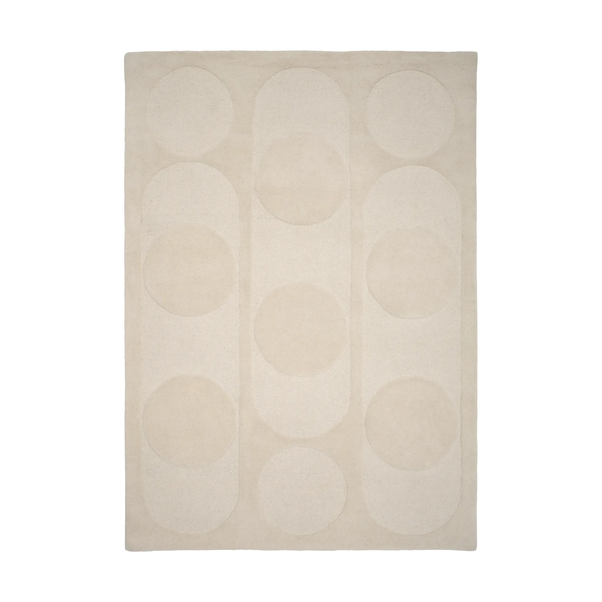 Linie Design Orb Alliance -villamatto White 200 x 300 cm