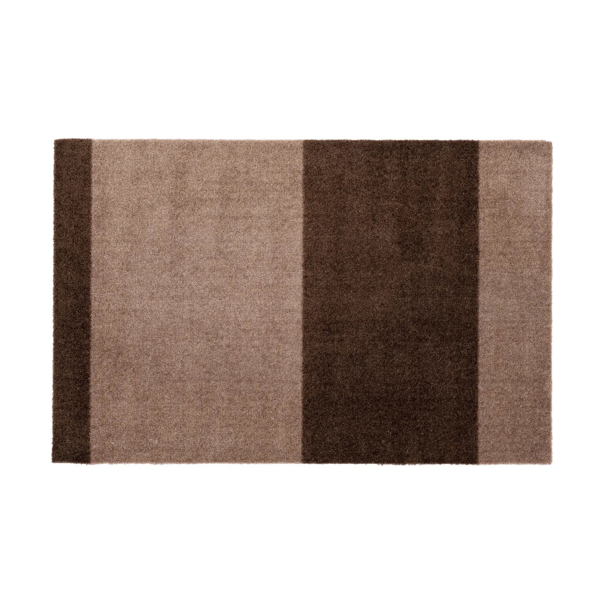 tica copenhagen Stripes ovimatto vaakasuuntainen Sand-brown, 60 x 90 cm
