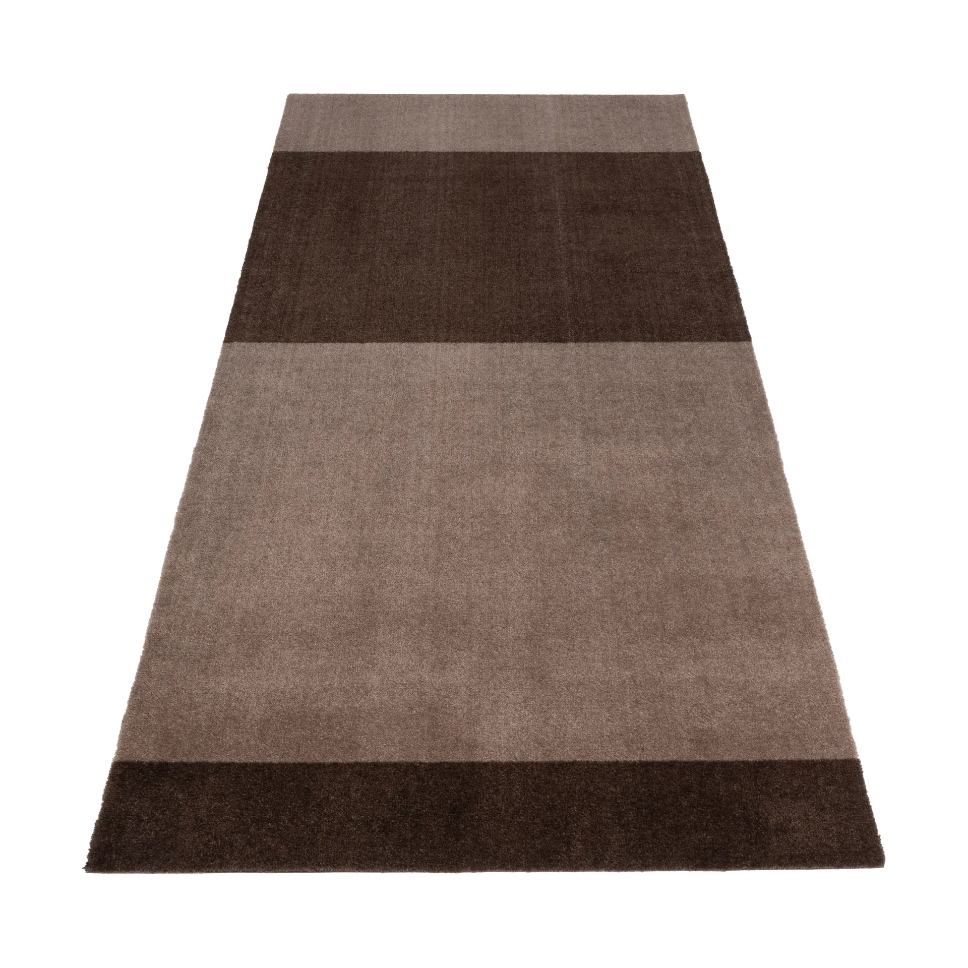 tica copenhagen Stripes käytävämatto vaakasuuntainen Sand-brown, 90 x 200 cm