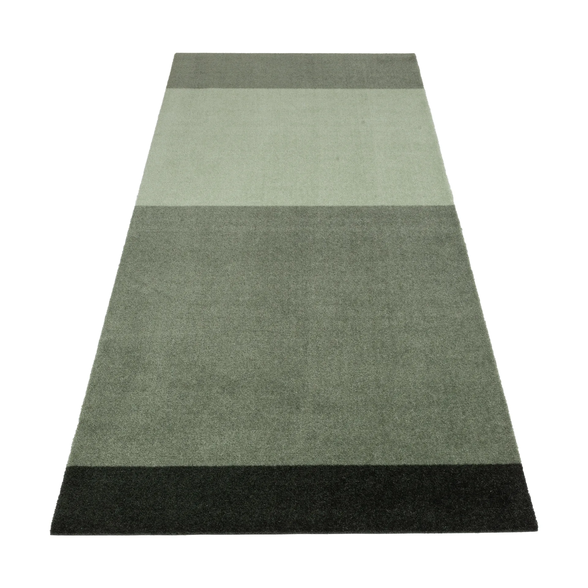tica copenhagen Stripes käytävämatto vaakasuuntainen Green, 90 x 200 cm