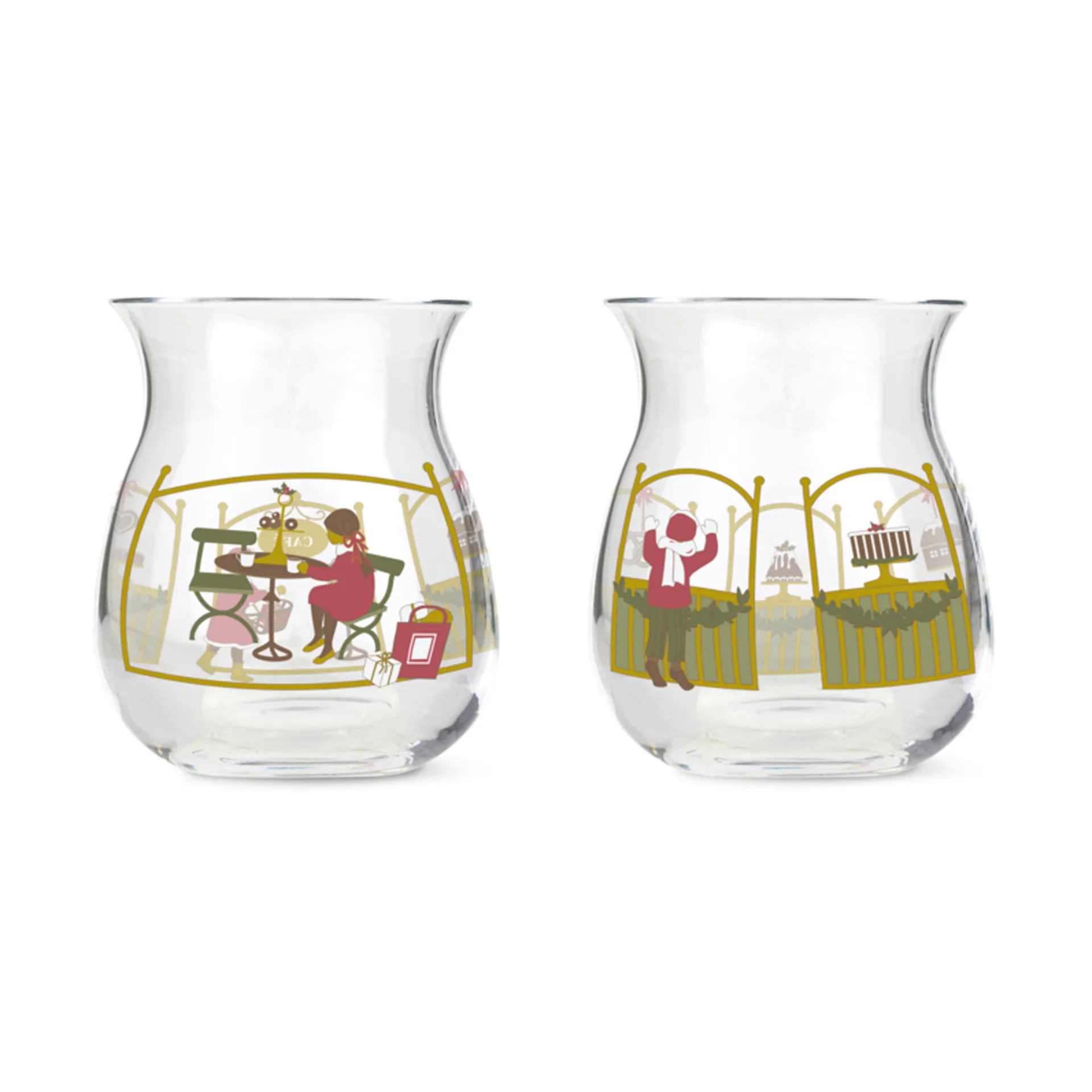 Holmegaard Holmegaard Christmas joulu kynttilälyhty 2-pack 2023
