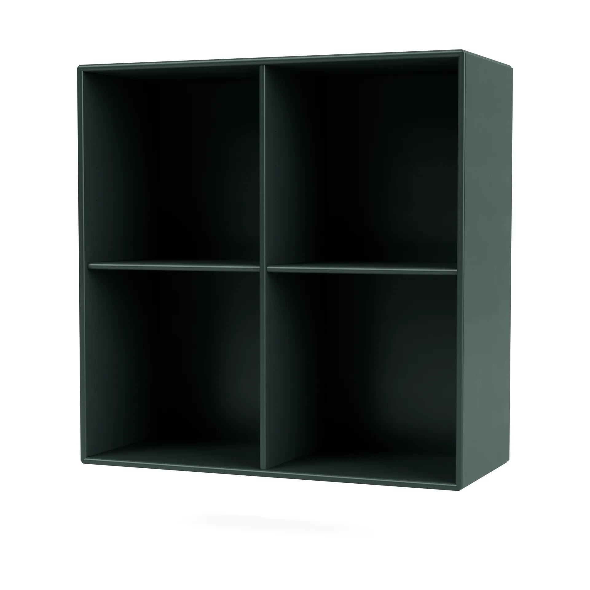 Montana SHOW hylly 69,6x69,6 cm sis. ripustuskiskon 163-BlackJade