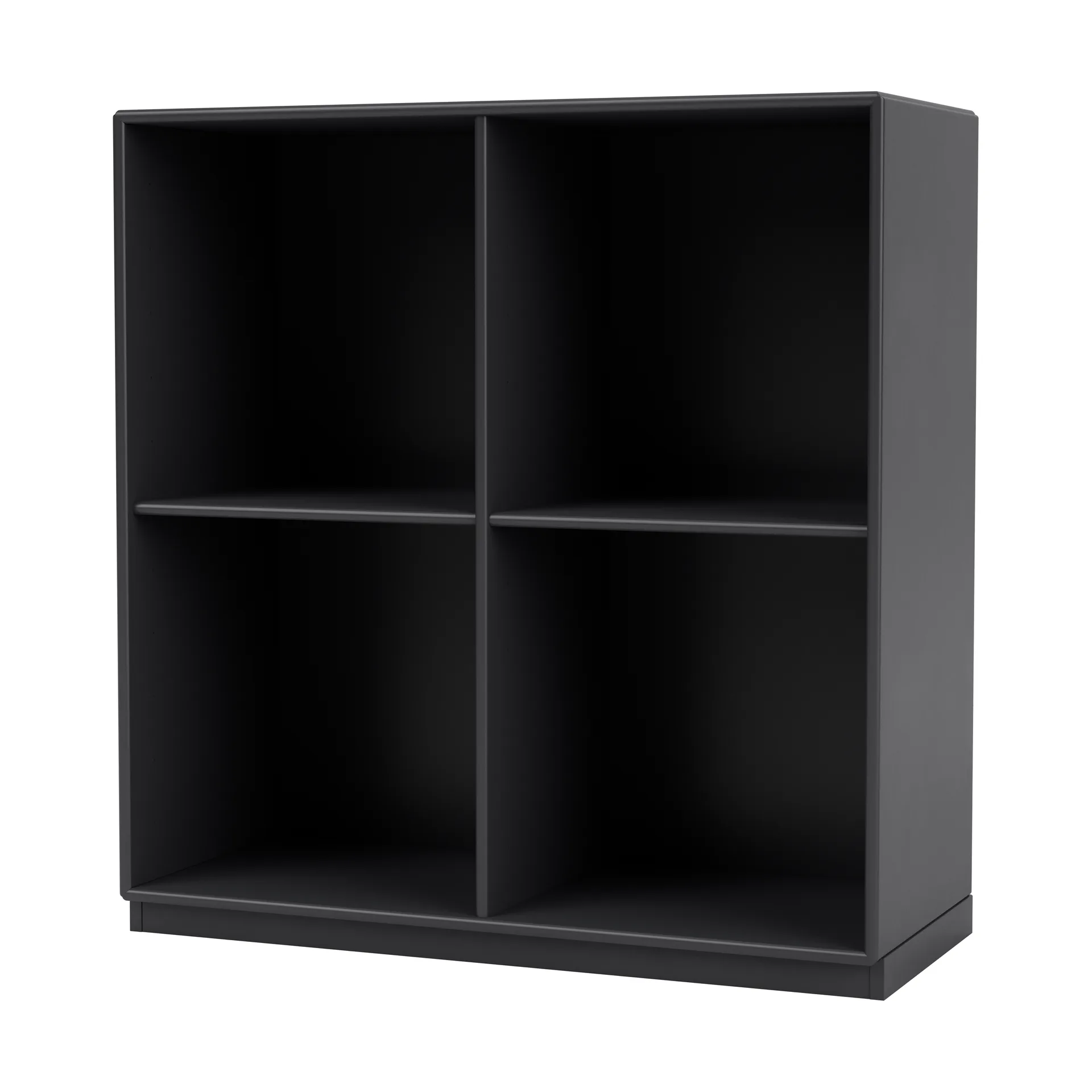 Montana SHOW hylly 69,9 x 69,6 cm, kanta 3 cm 04-Anthracite