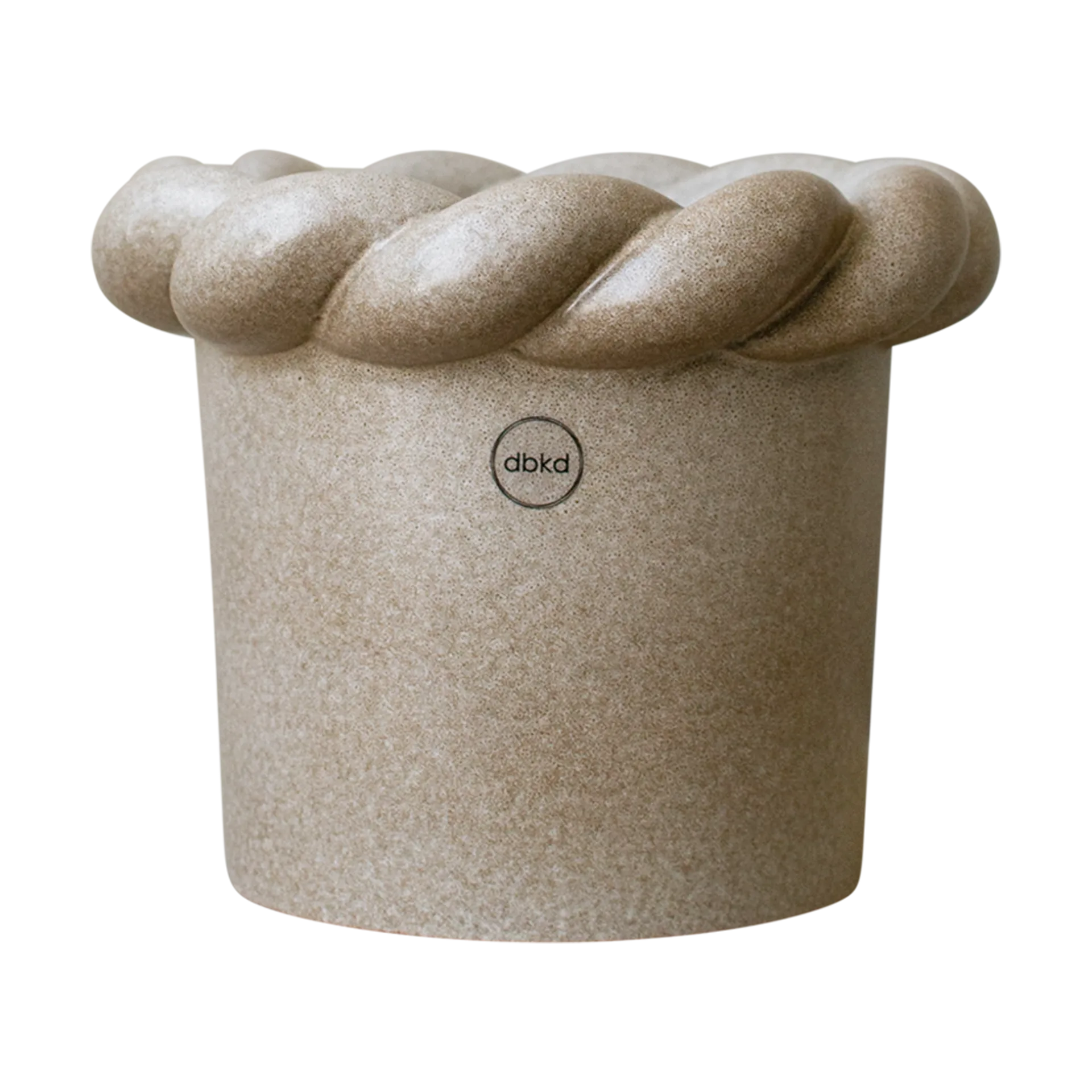 DBKD Twine ruukku Ø 14 cm Beige