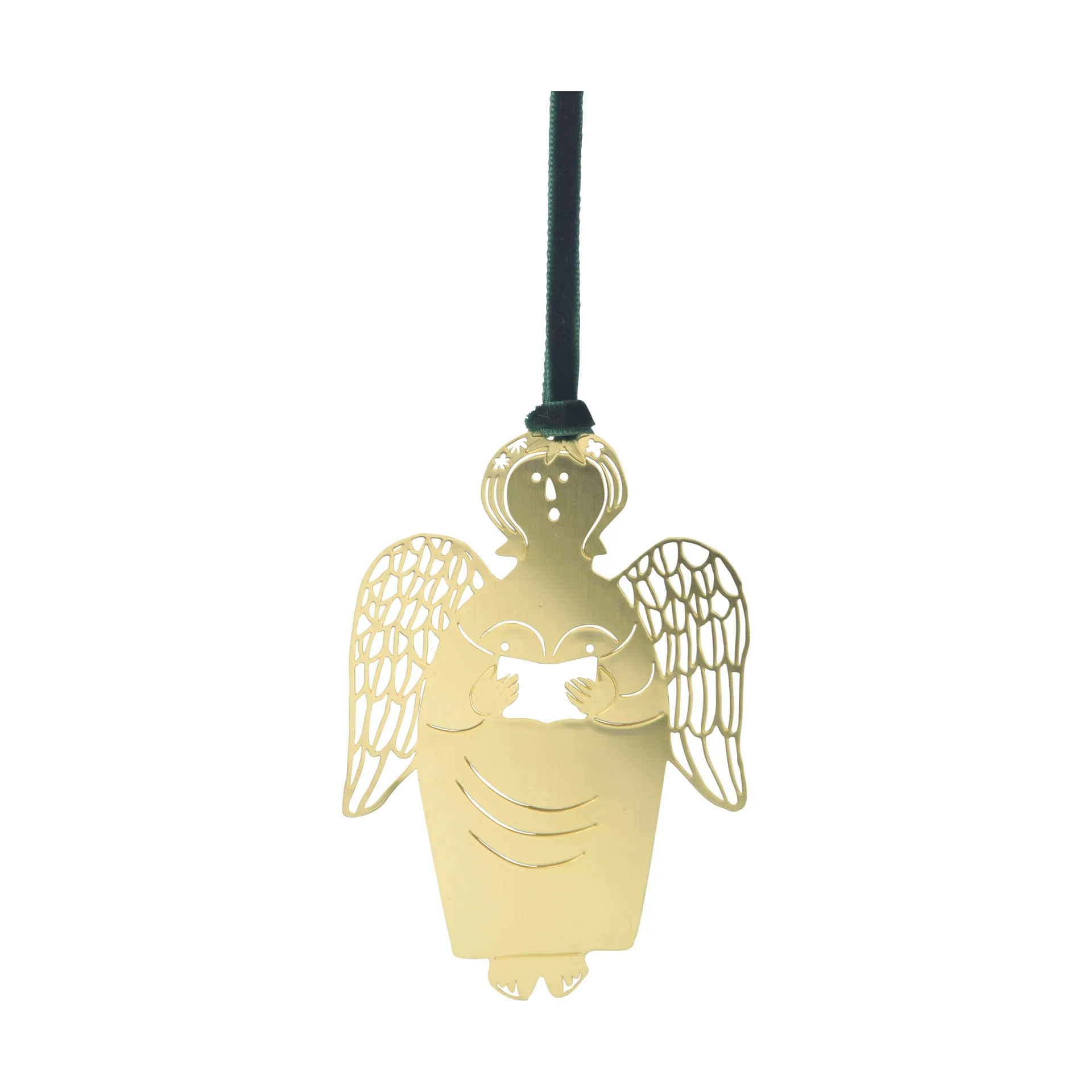 Pluto Design Stig L Gingerbread Angel -joulukuusenkoriste Kulta