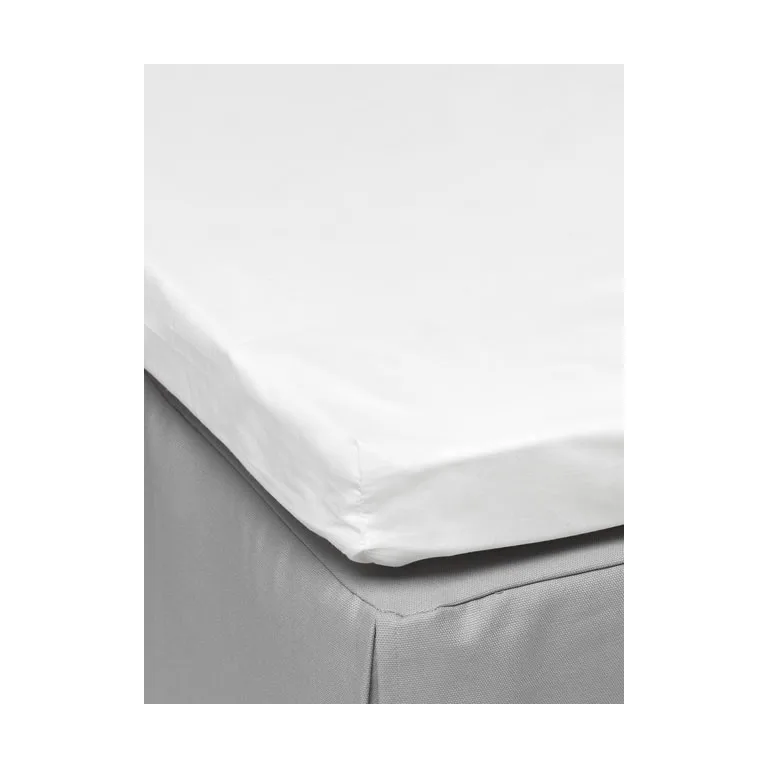 Mille Notti Pousada Percale Muotoonommeltu Lakana EKO Valkoinen, 180 x 200 cm