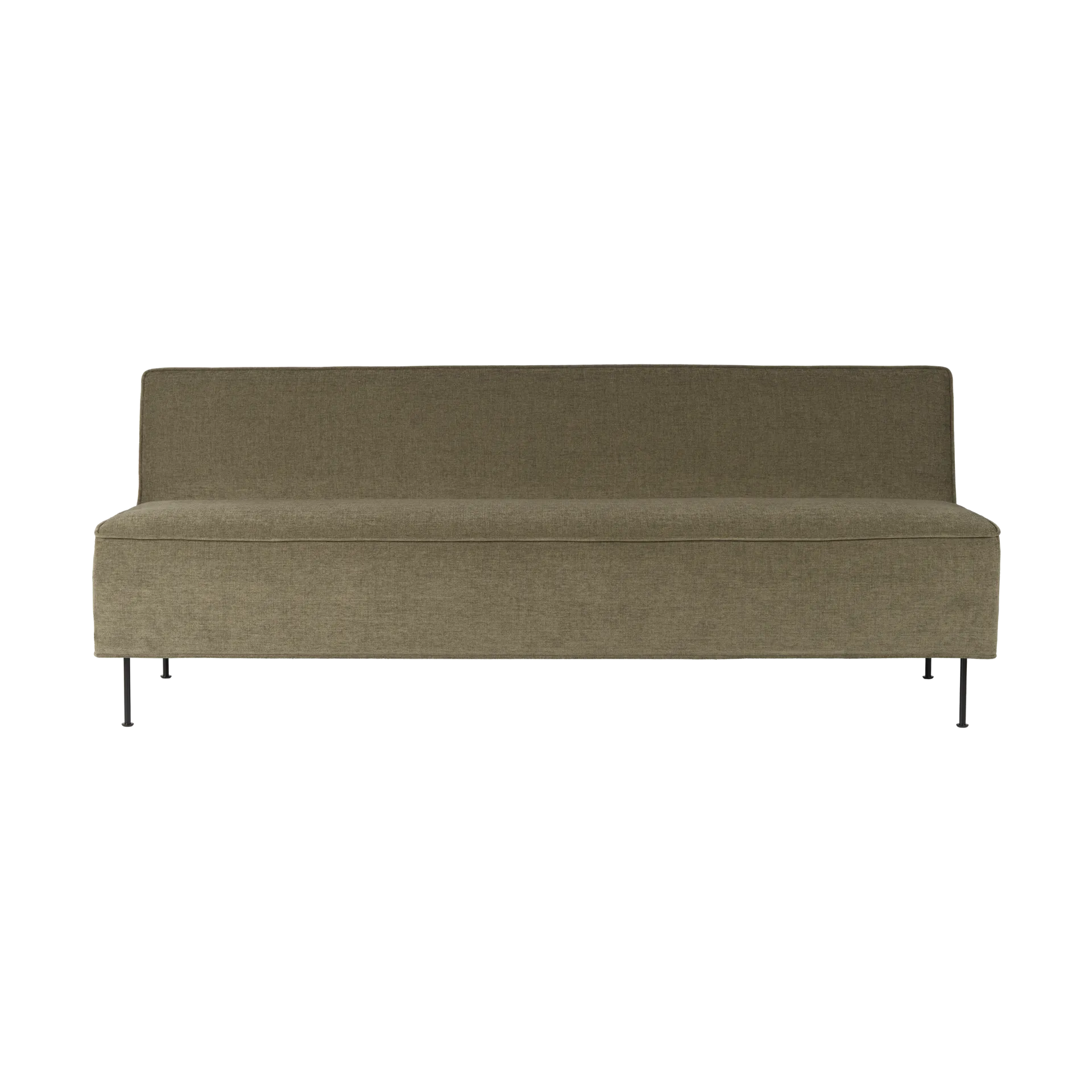 GUBI Modern Line -sohva 180 x 83 x 70 cm Belsuede special FR 002-black
