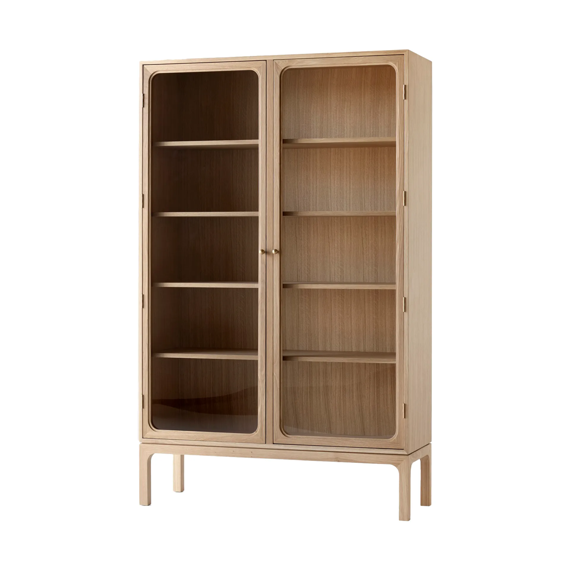 &Tradition Trace SC88 -vitriinikaappi 120 x 192 x 40 cm Natural natural oak